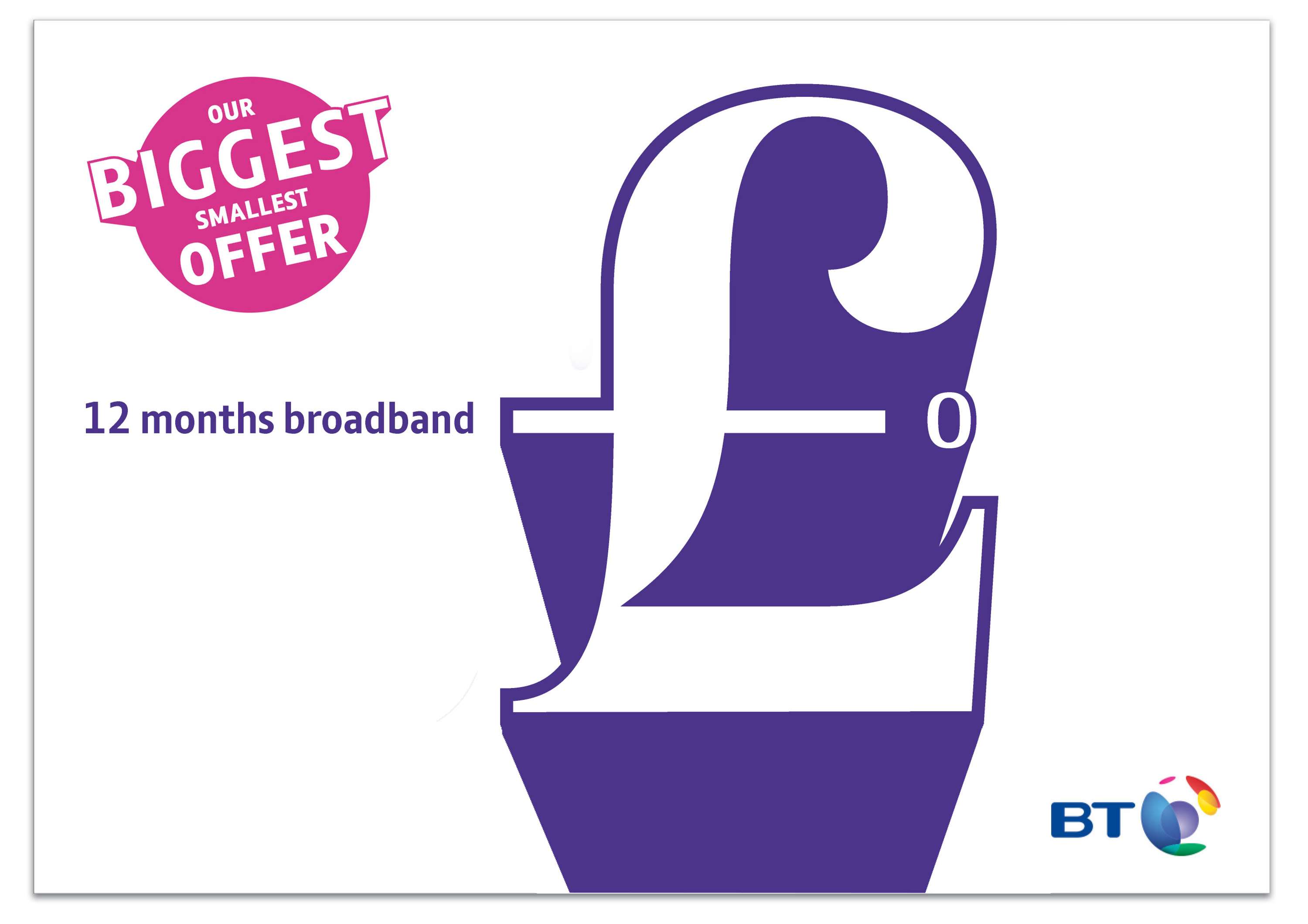 BT Our Biggest Smallest Offer Direct Mail by Bob Anderson