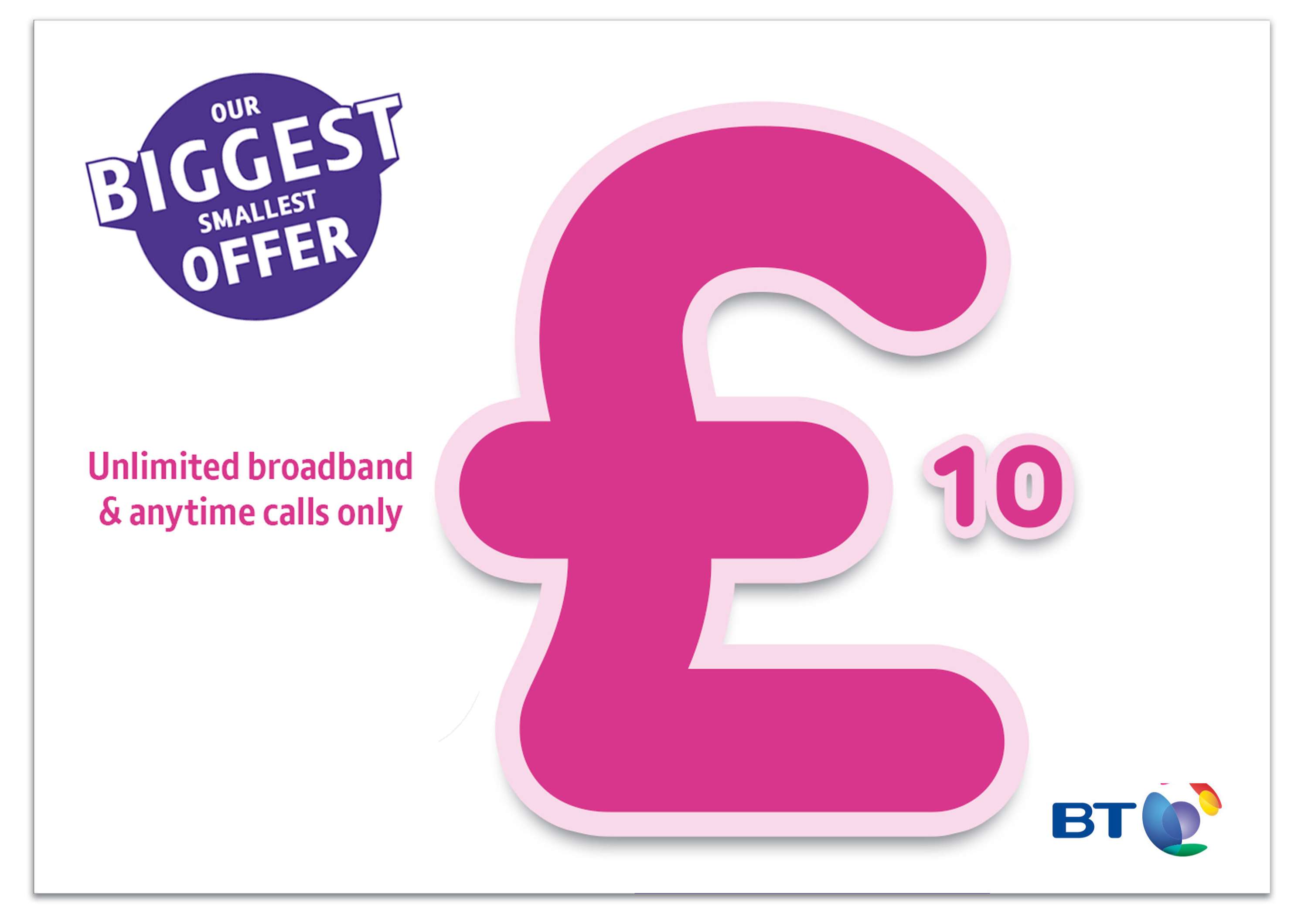 BT Our Biggest Smallest Offer Direct Mail by Bob Anderson