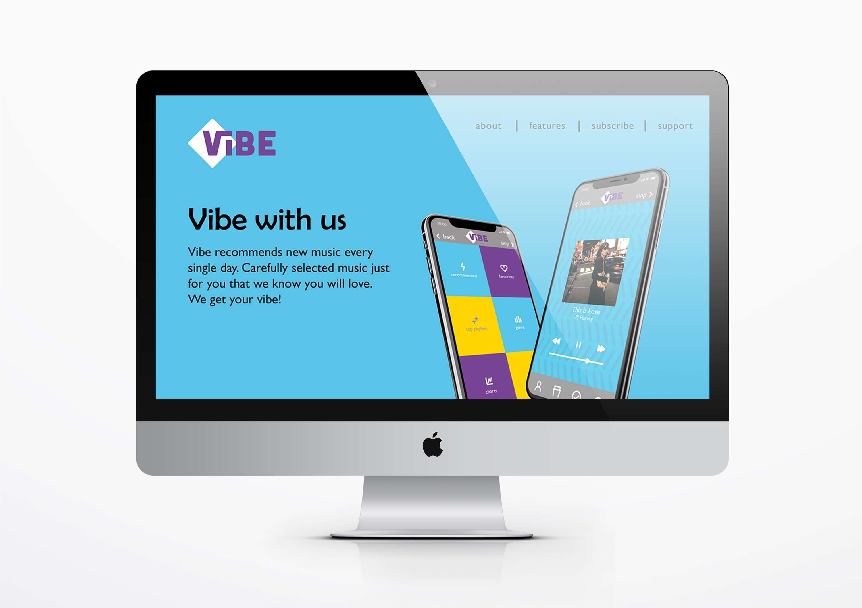 App and website design by Imogen Clowes