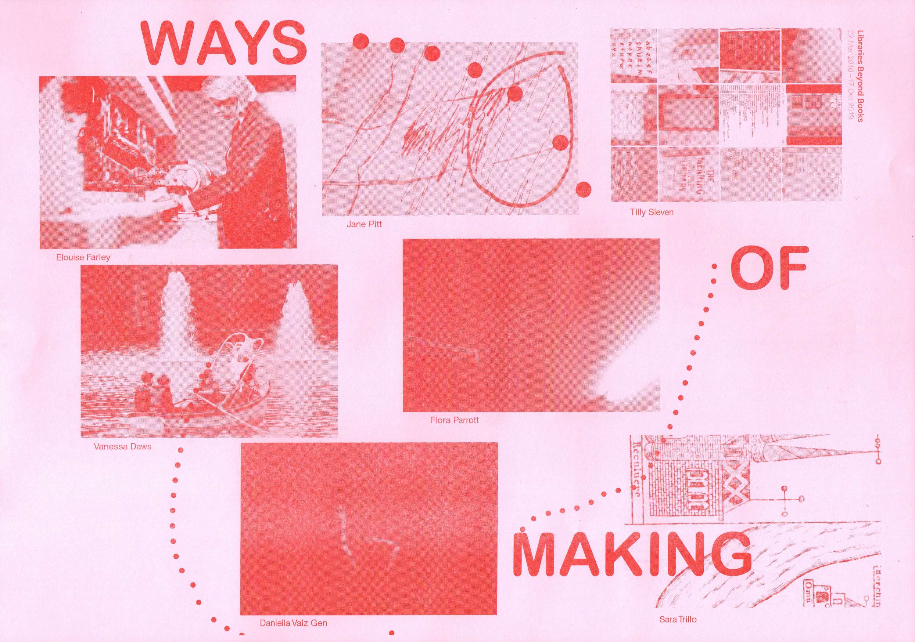 Ways of Making - Public Programme of Events by Katie Fiore