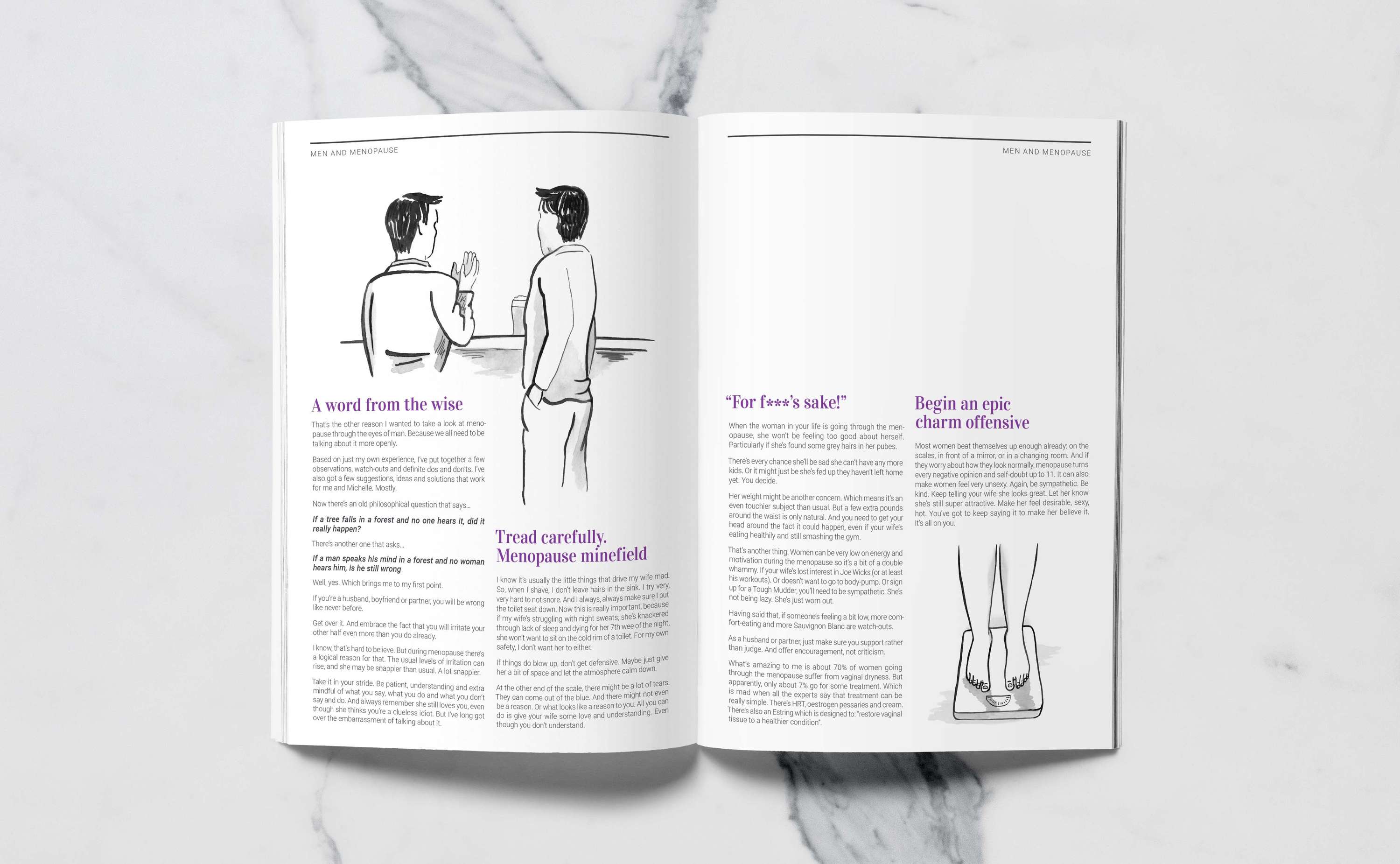 Print design and illustration by Imogen Clowes