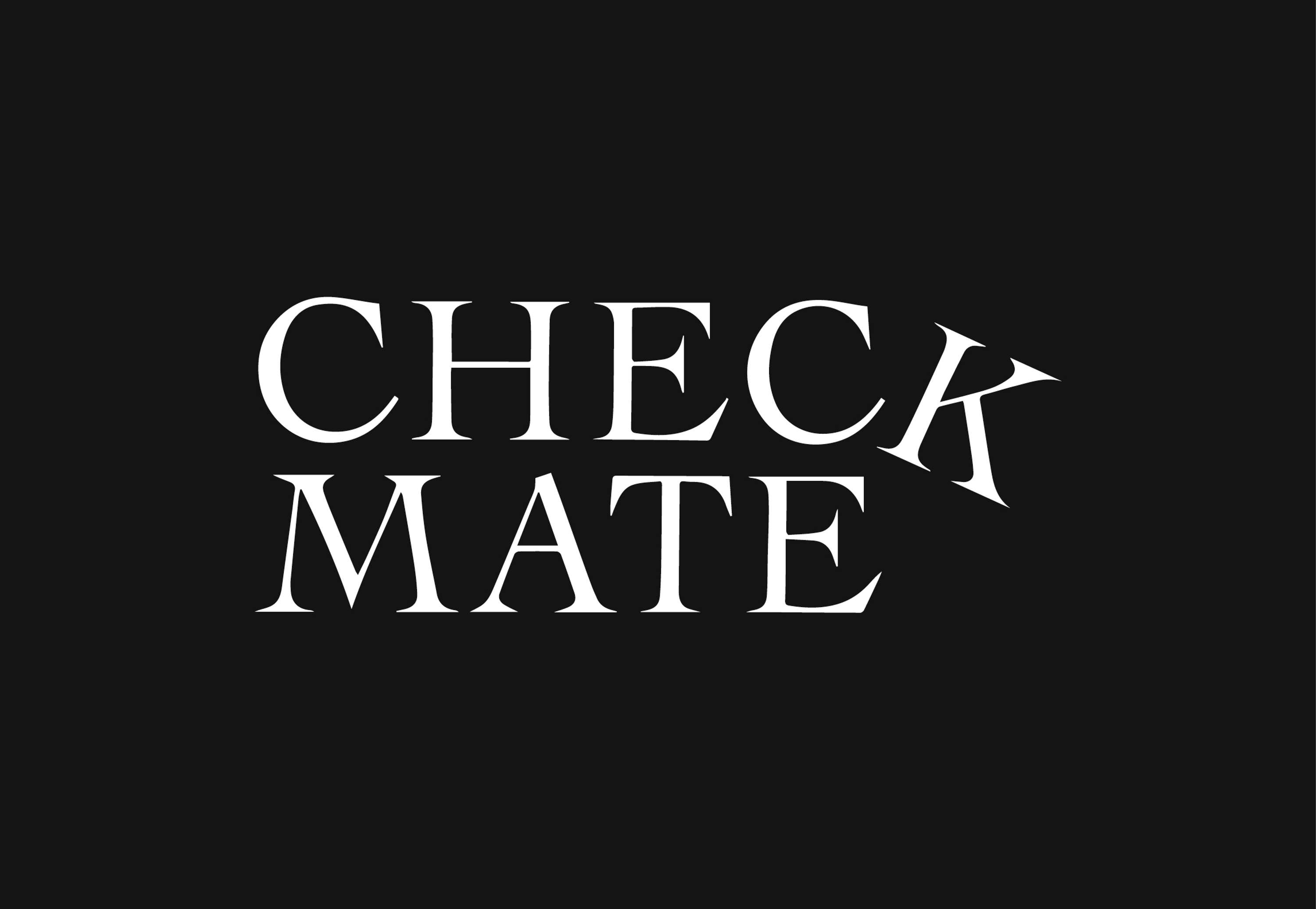 Checkmate, Identity Design by Hannah Lee