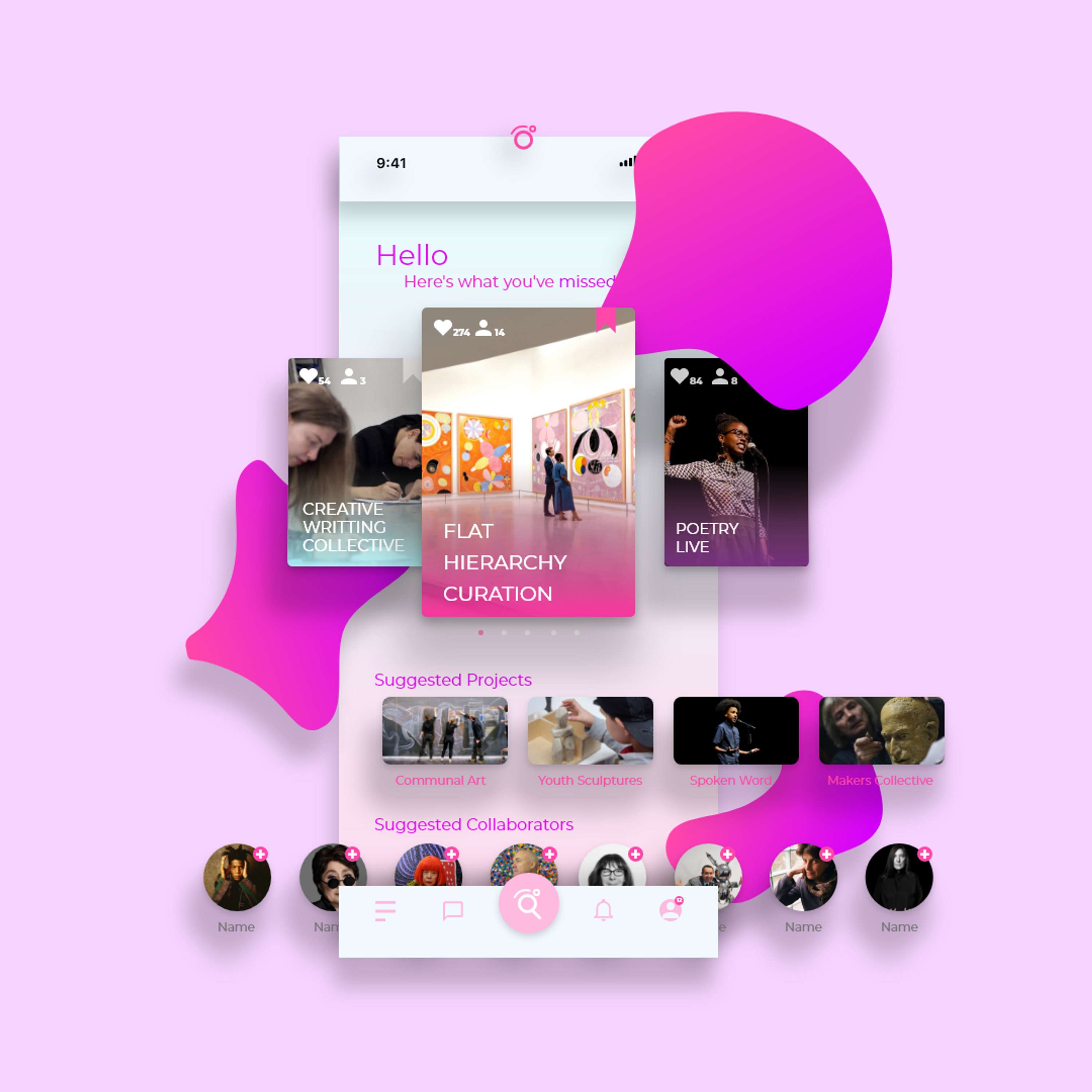 UX/UI Design - ORBIT by Alex Goulden