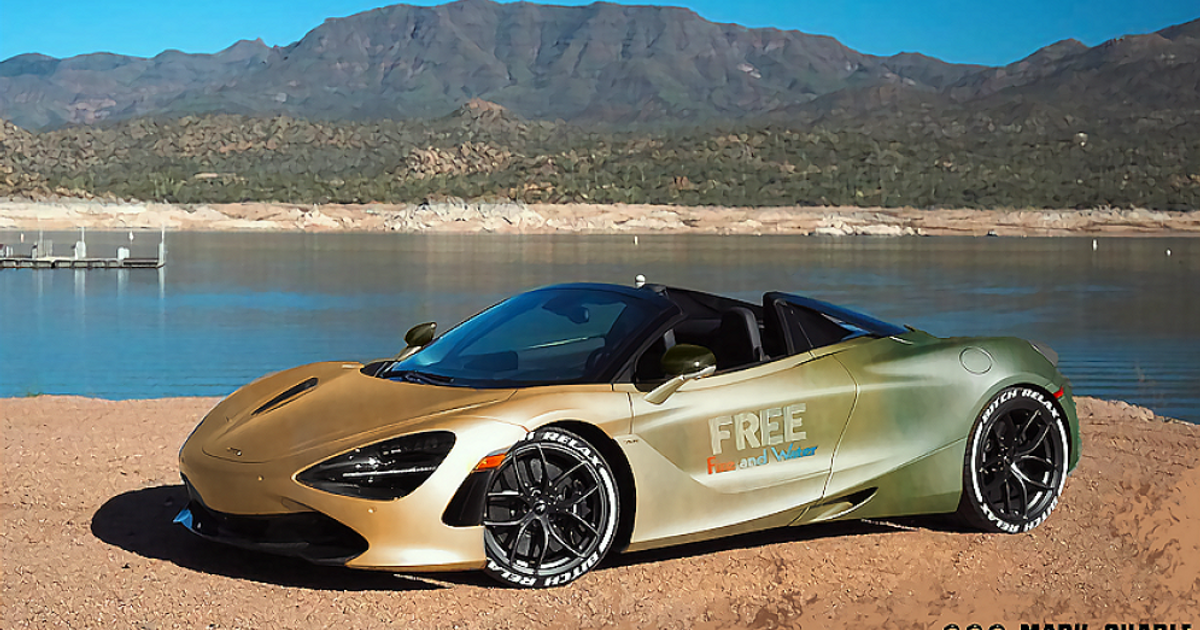 Mclaren 720s Free Fire Water The Dots