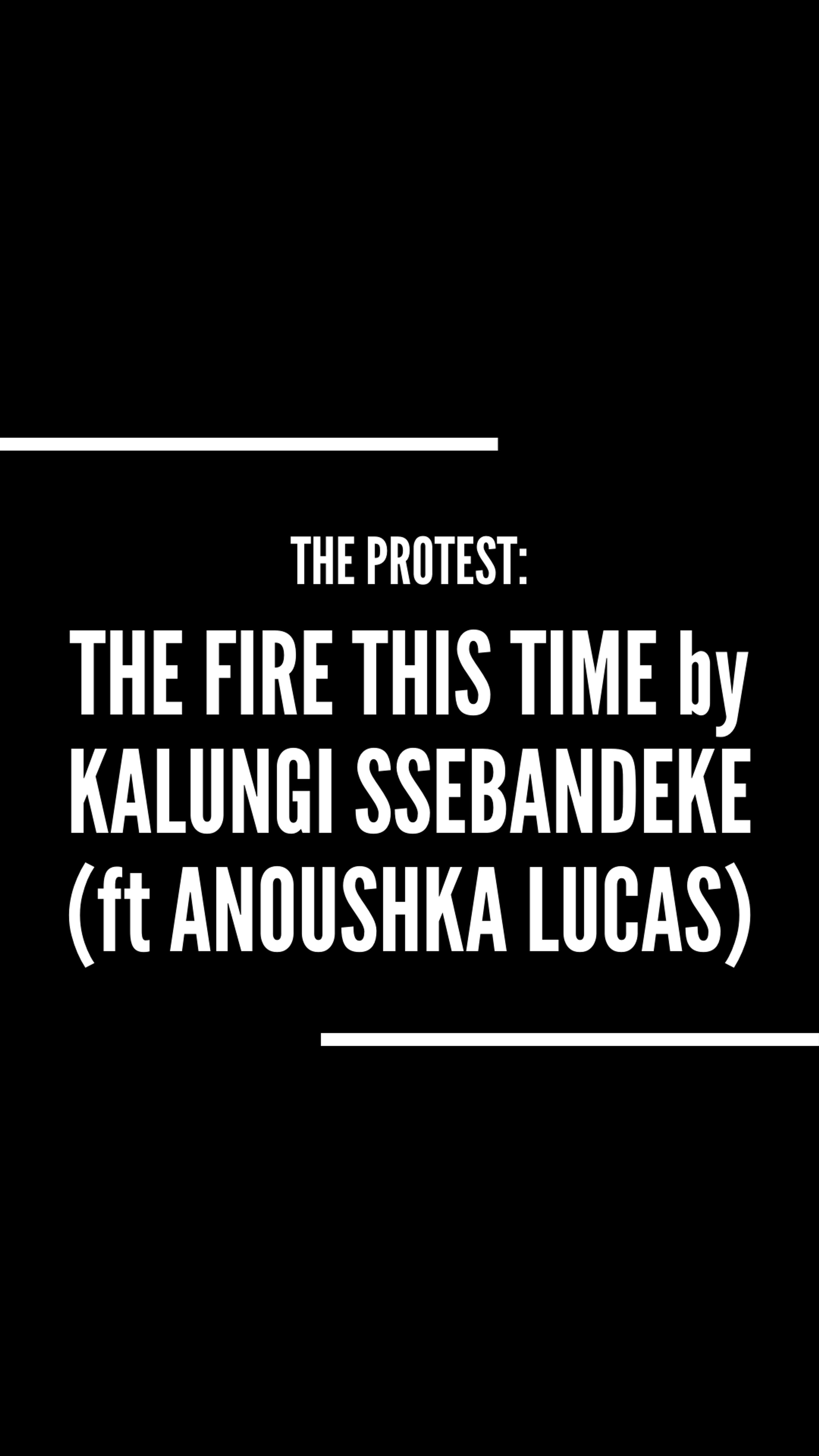 The Protest: Black Lives Matter by Natasha Msanide