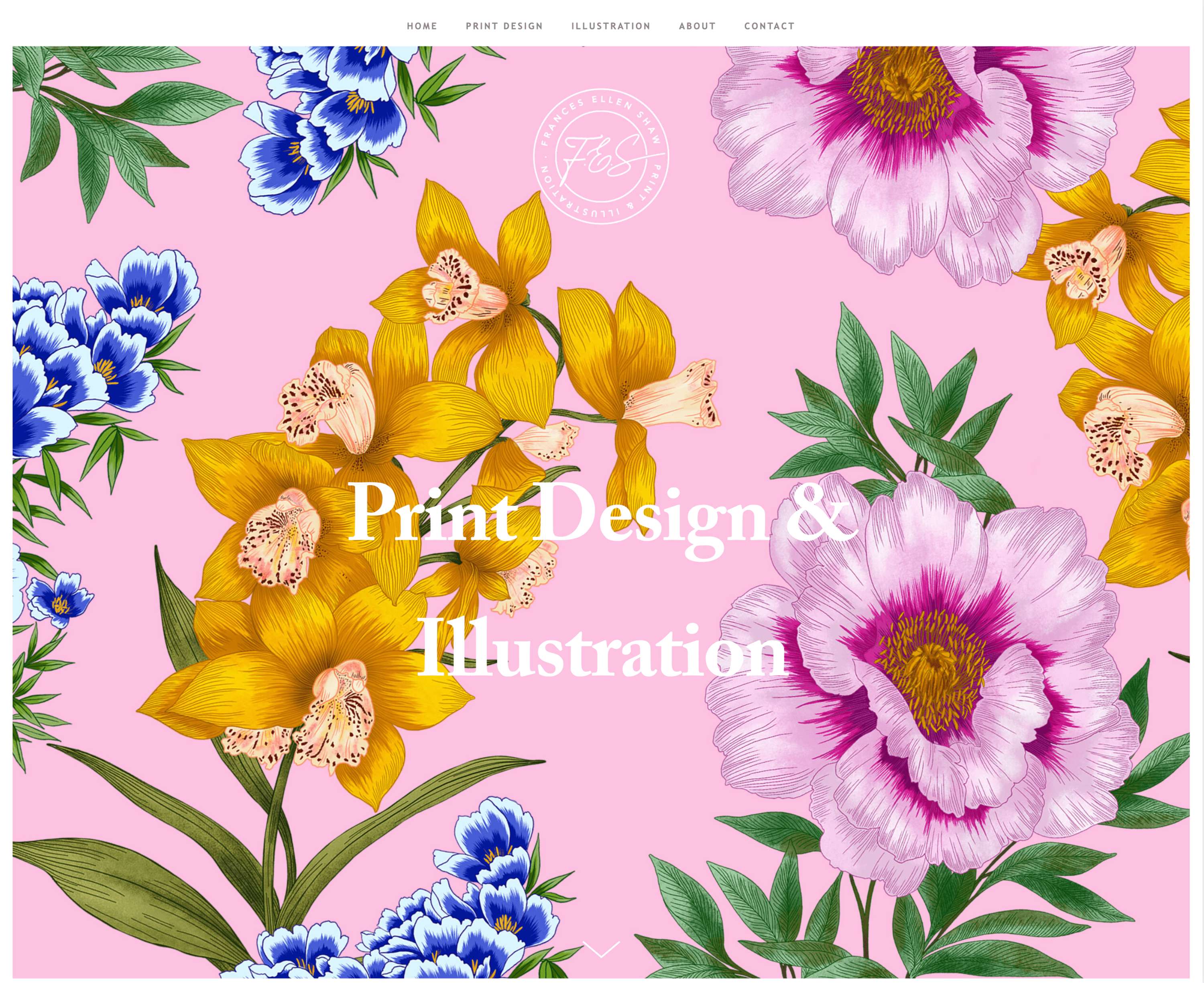 Website Redesign by Frances Shaw