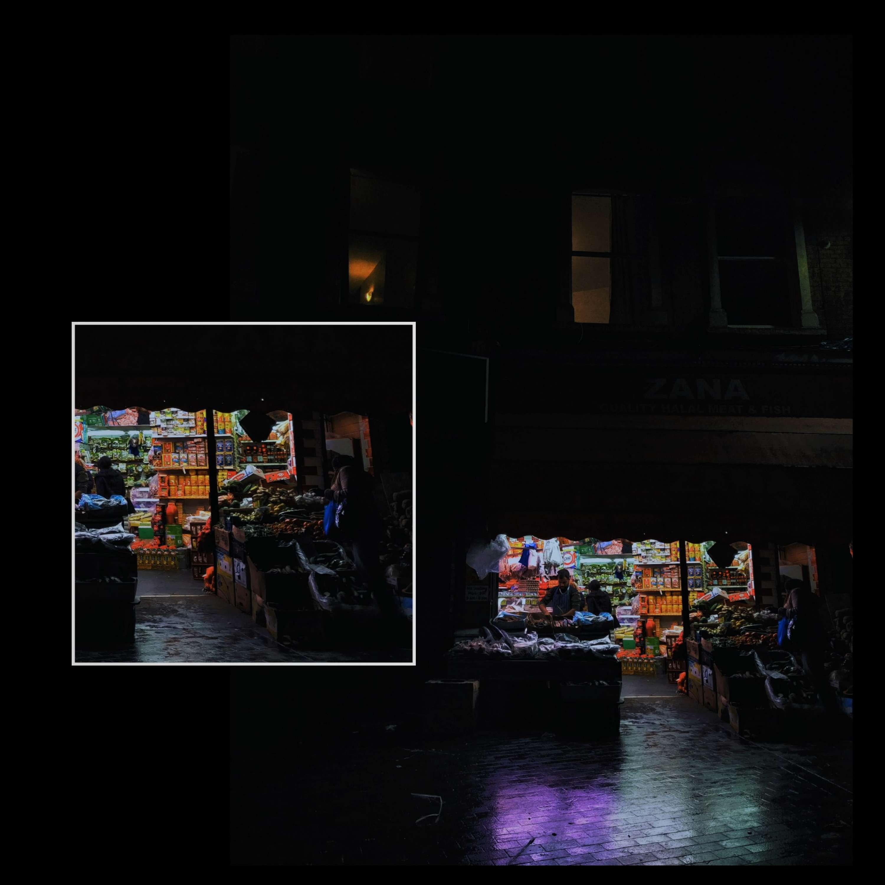 Window to Brixton by Atulya .