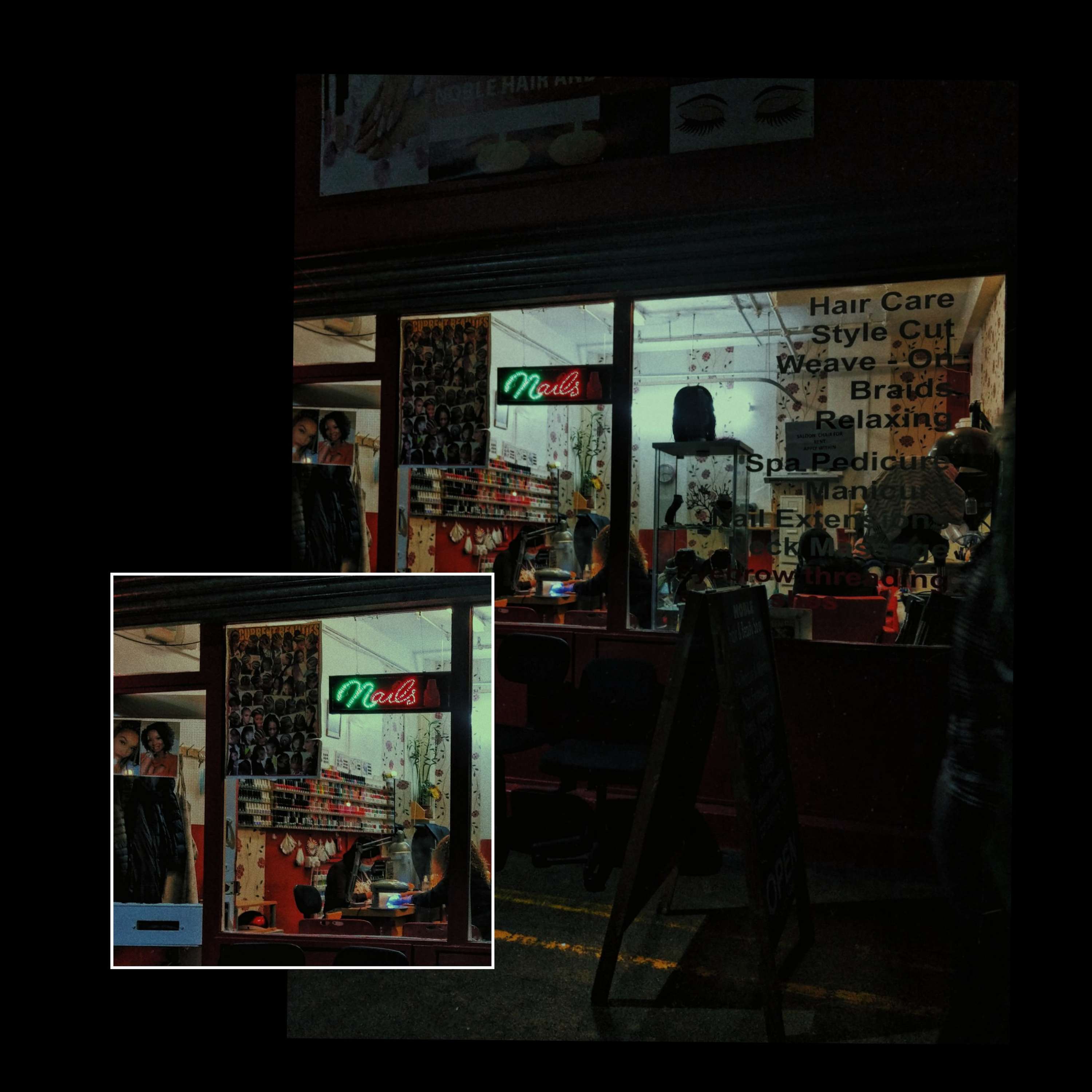 Window to Brixton by Atulya .