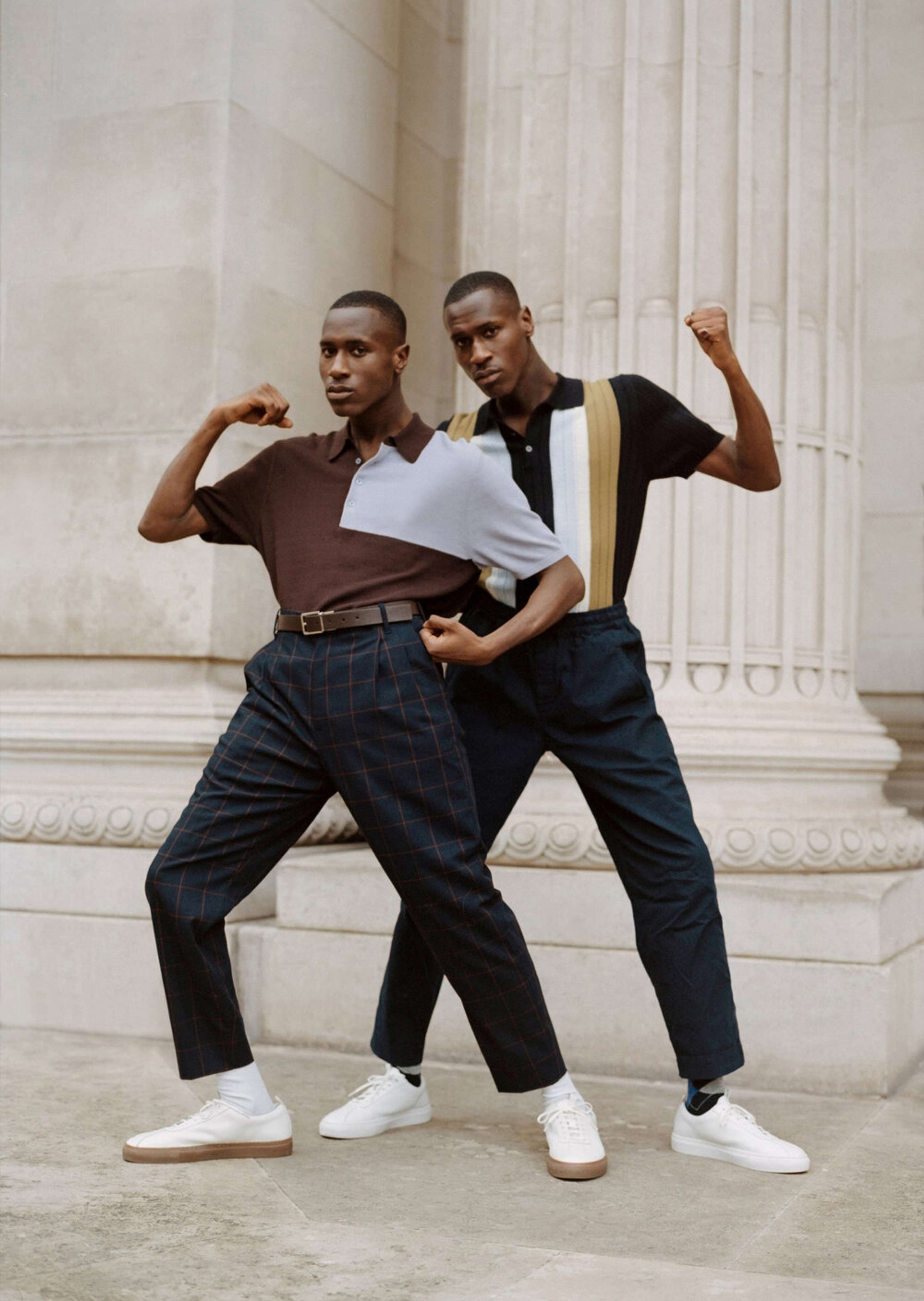 The Flag Twins for Client Style #22 by Toni Caroline