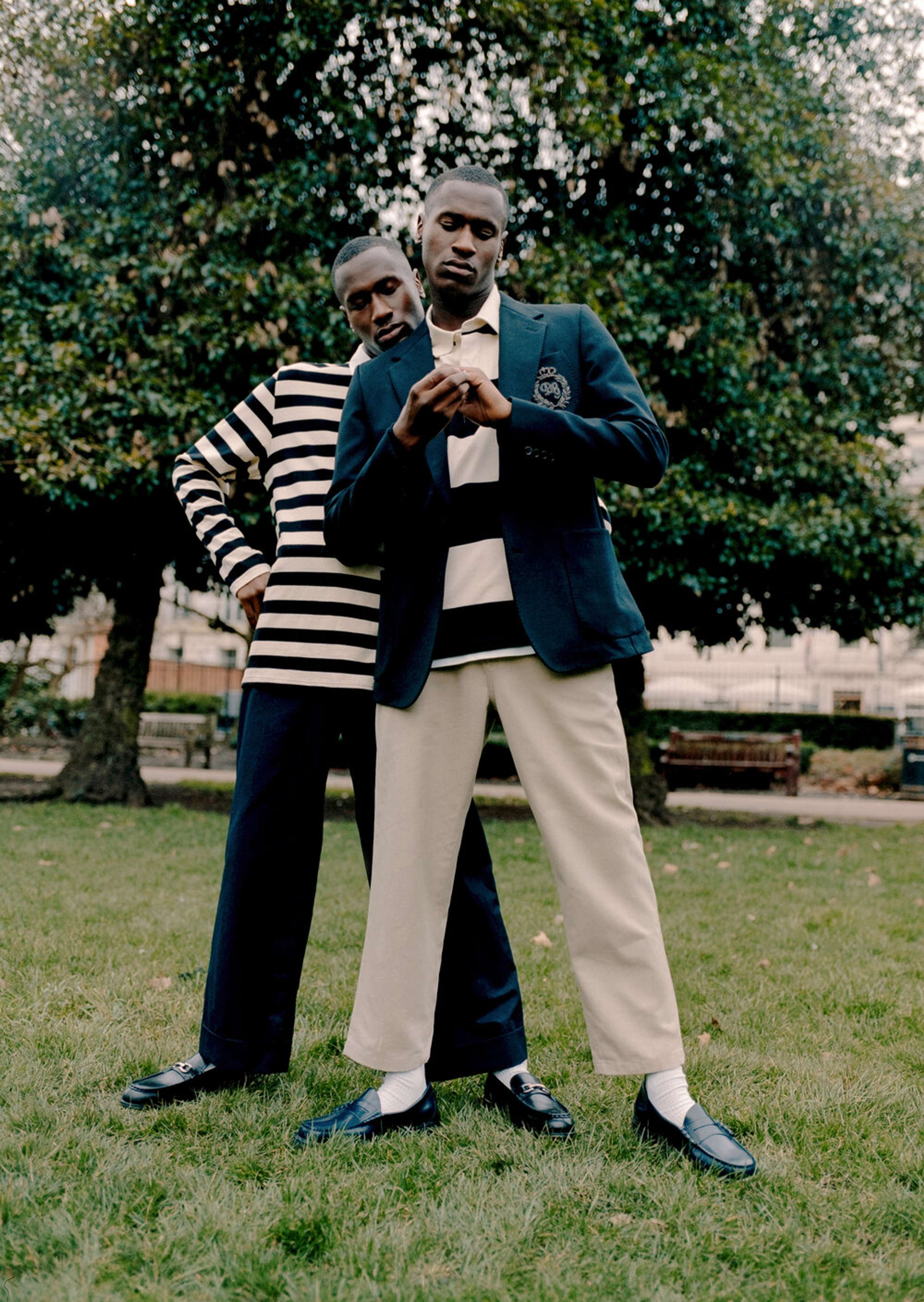 The Flag Twins for Client Style #22 by Toni Caroline