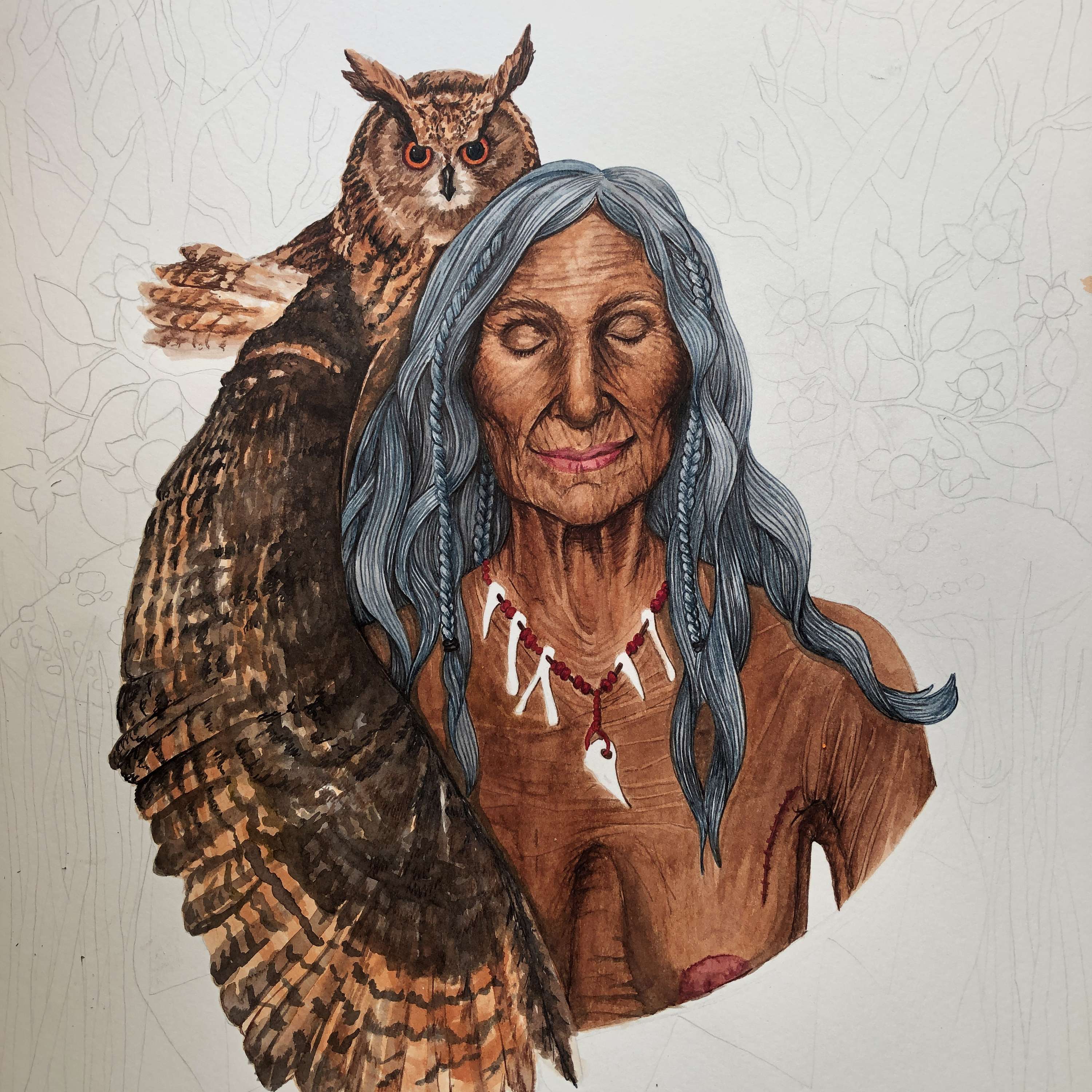 Exploring feminine archetypes - The Chrone by Katerina Meccano