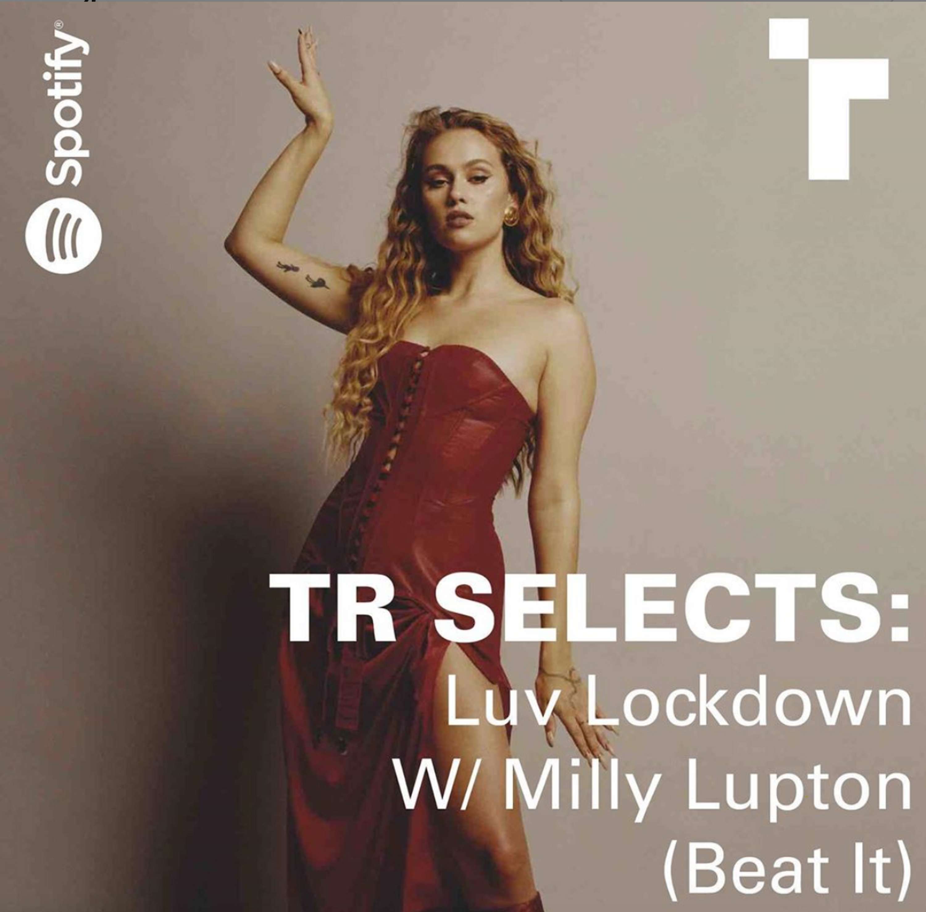 TR SELECTS: LUV LOCKDOWN by Milly Lupton