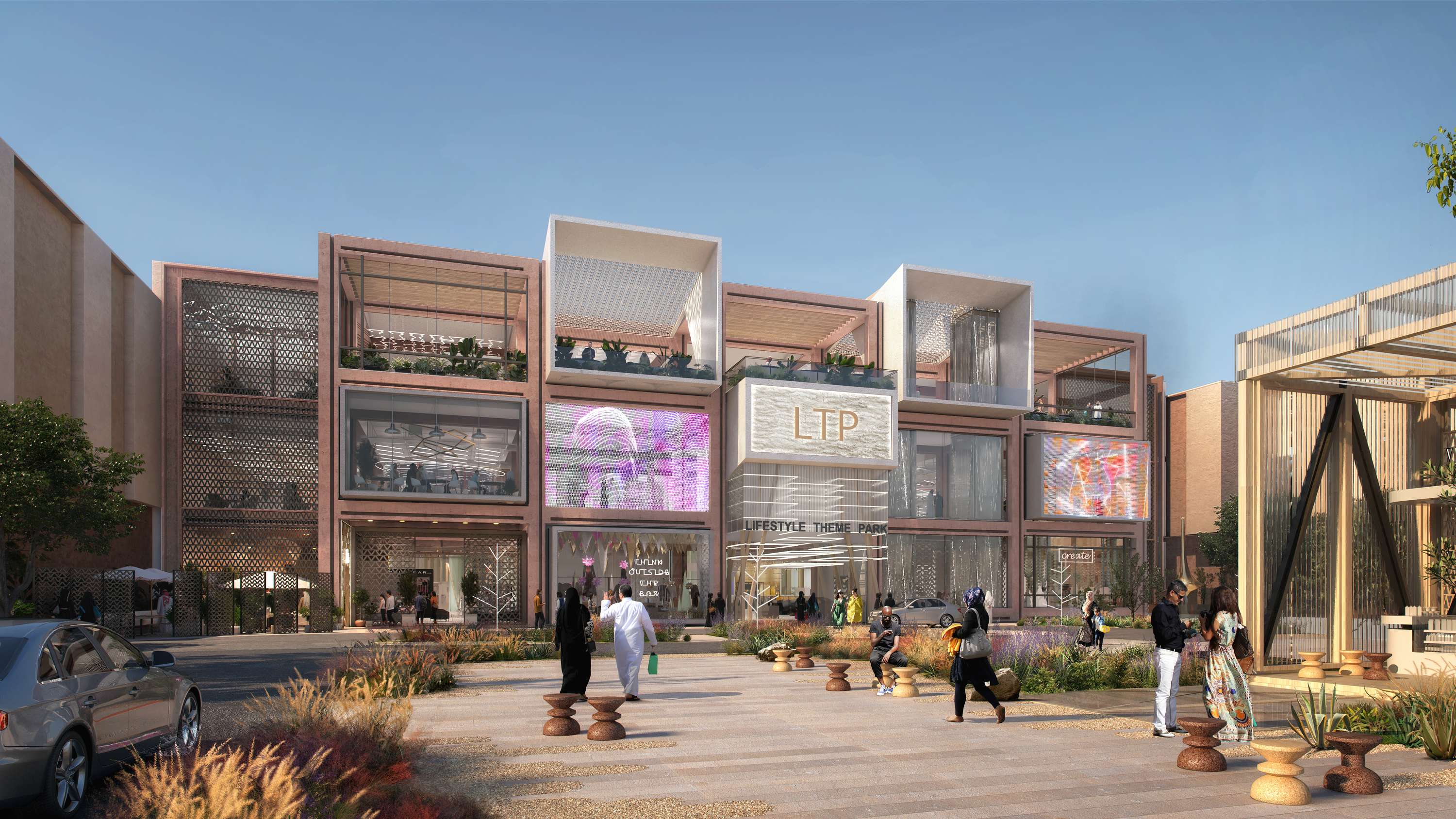 Interior and Architecture Project- High End Retail by Jo Bacon