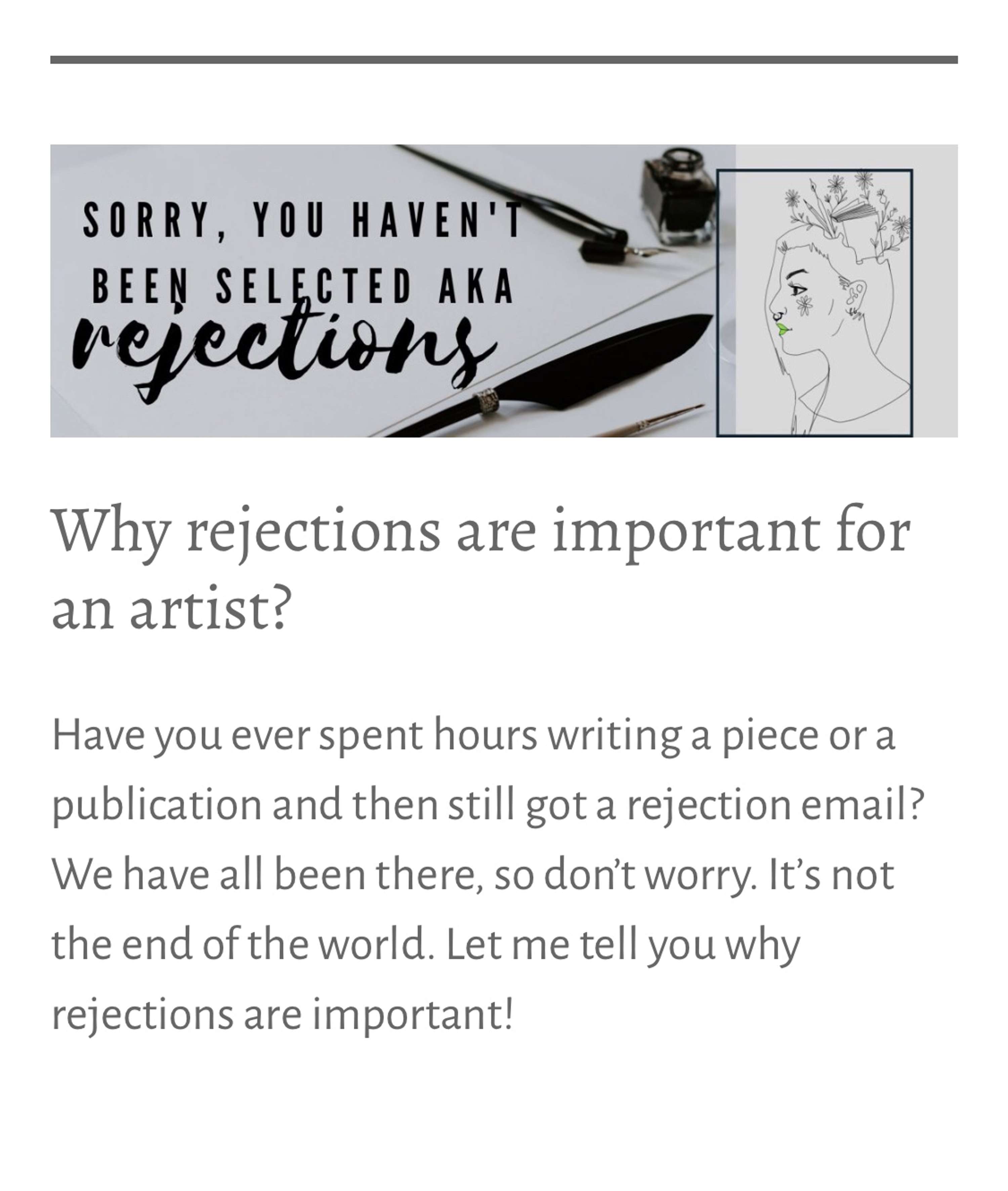 Monthly columns are up and running! by Monika Ewa Piotras