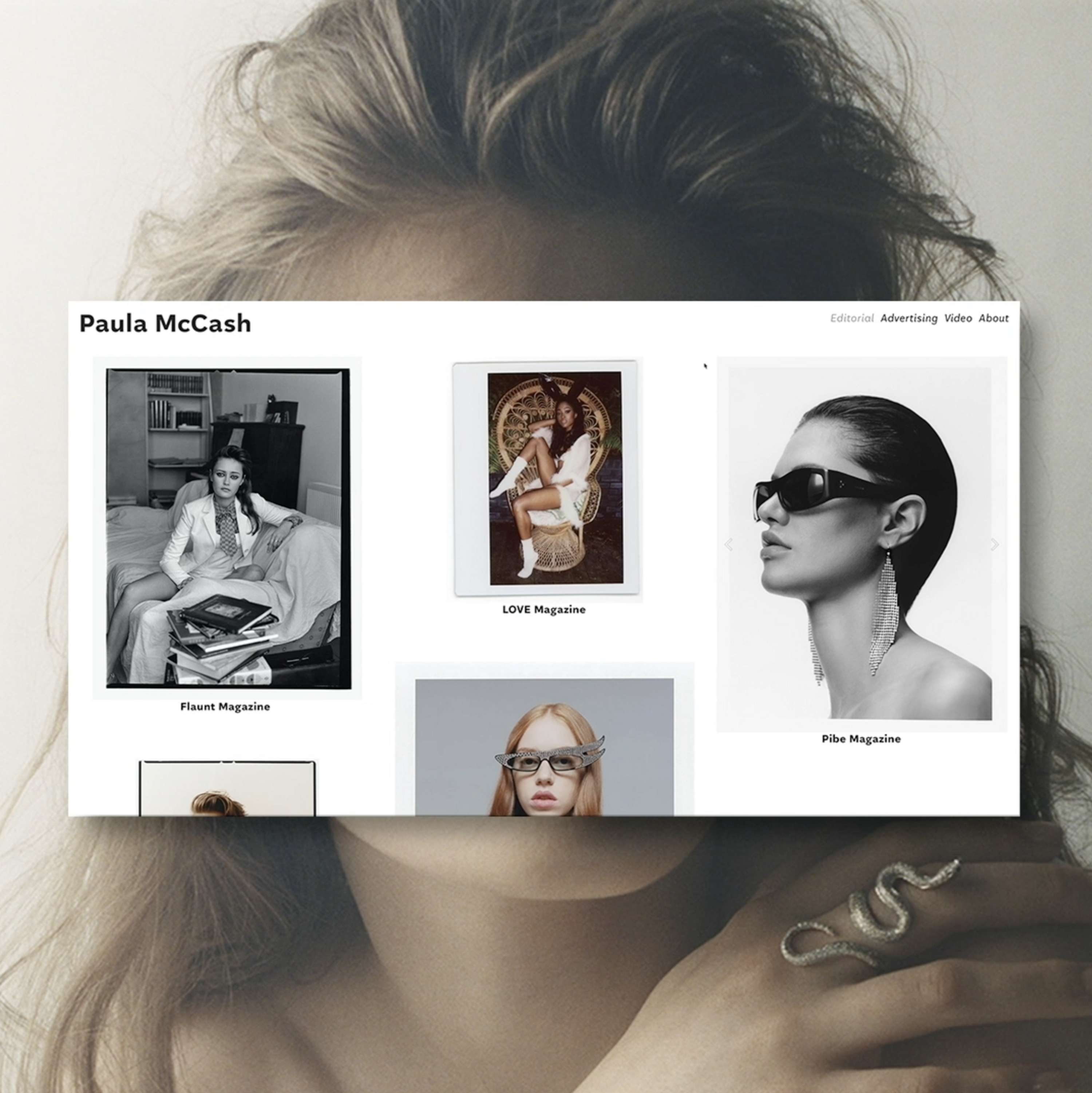 Paula McCash by Samad Boughalam
