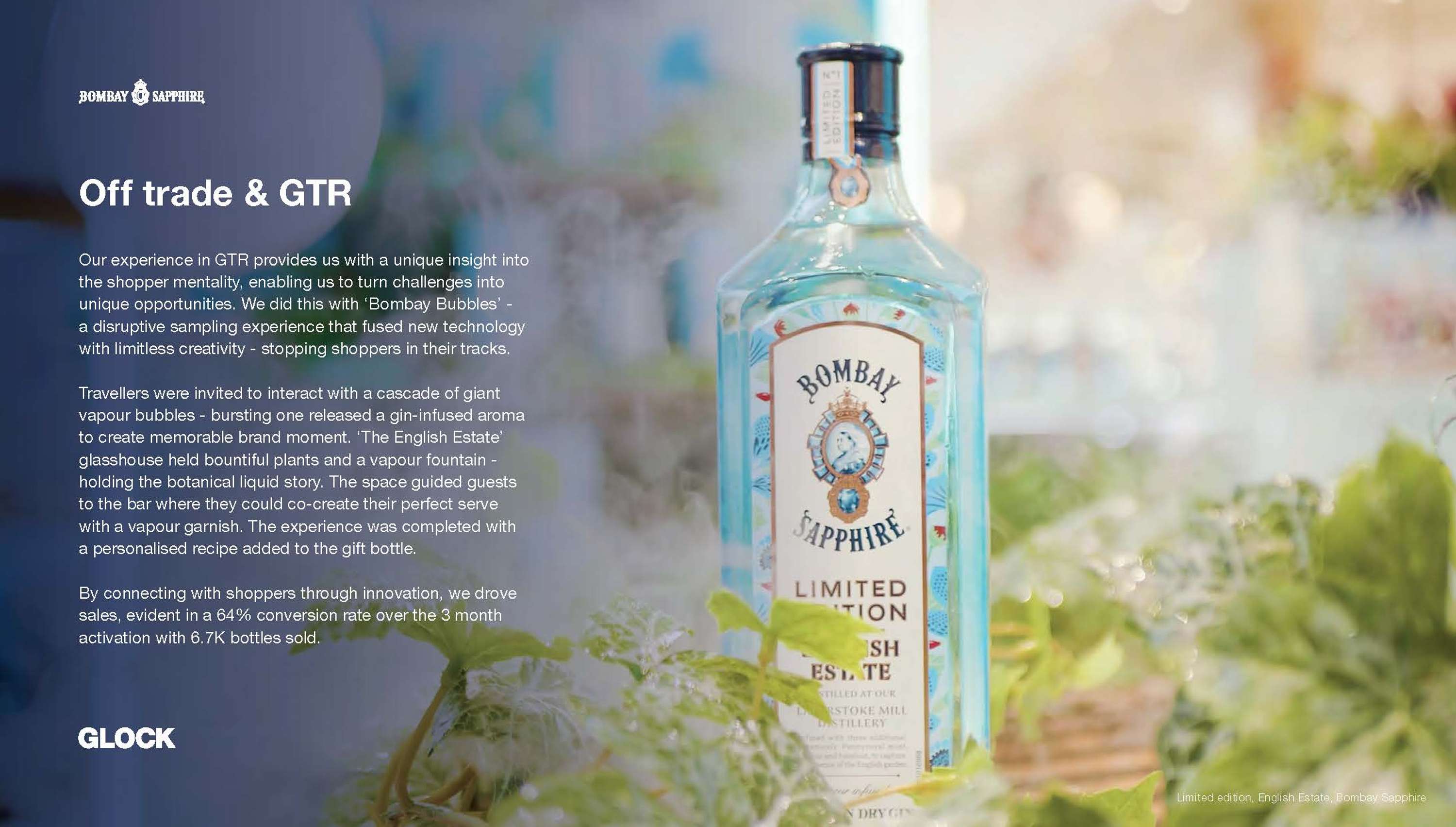 Bombay Sapphire - Glasshouse Popup by Ed Neill