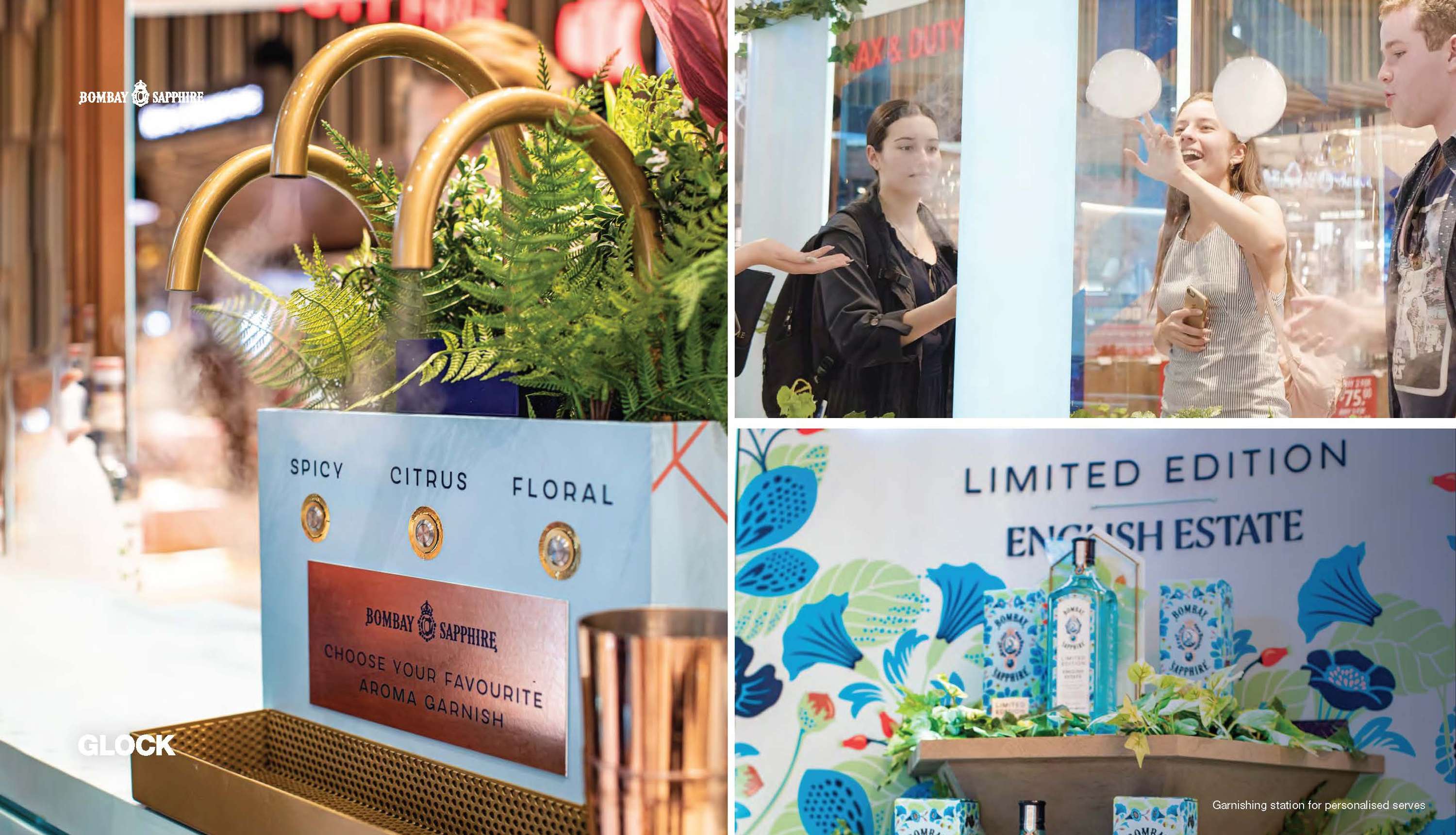 Bombay Sapphire - Glasshouse Popup by Ed Neill