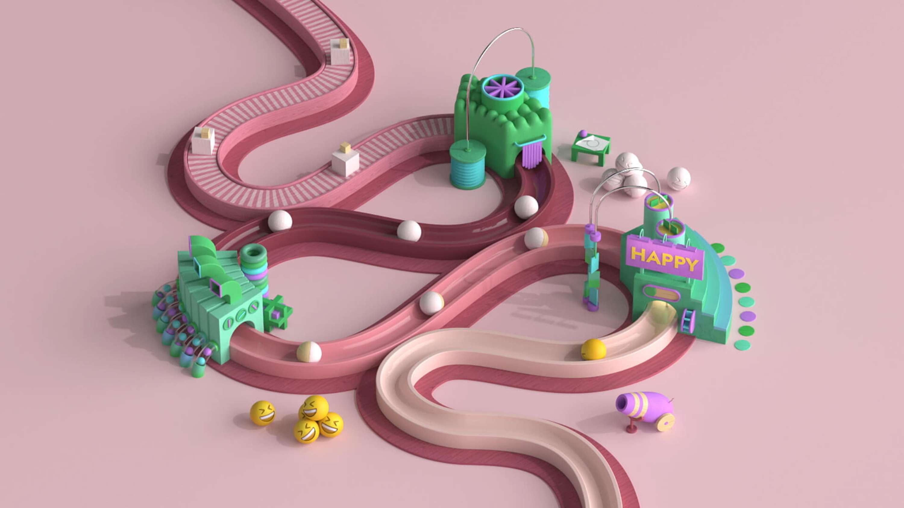 Activia Danone — #OMGUT Animations by Eugenio Ormas