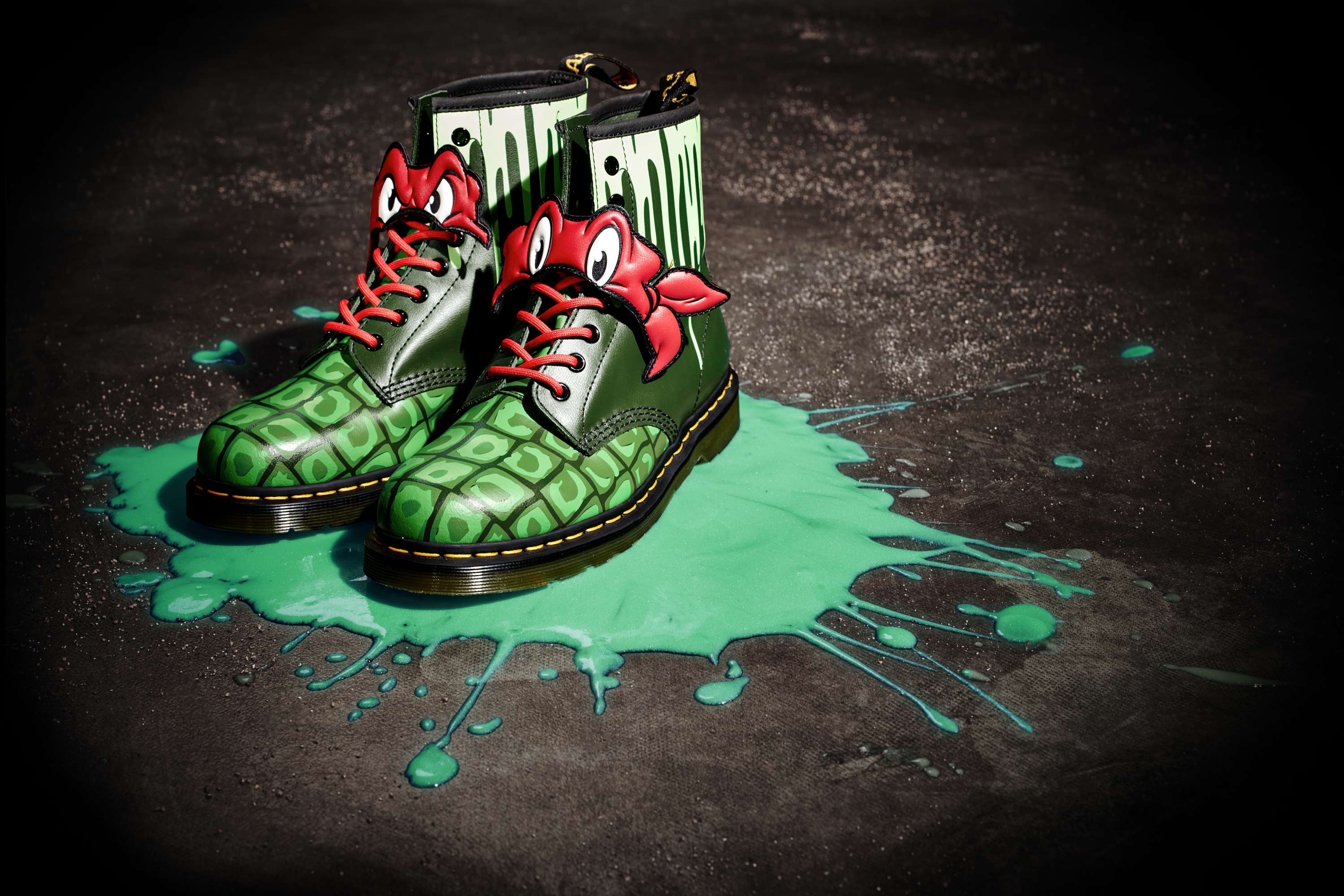 Dr Martens x TMNT by Tracey Cleland