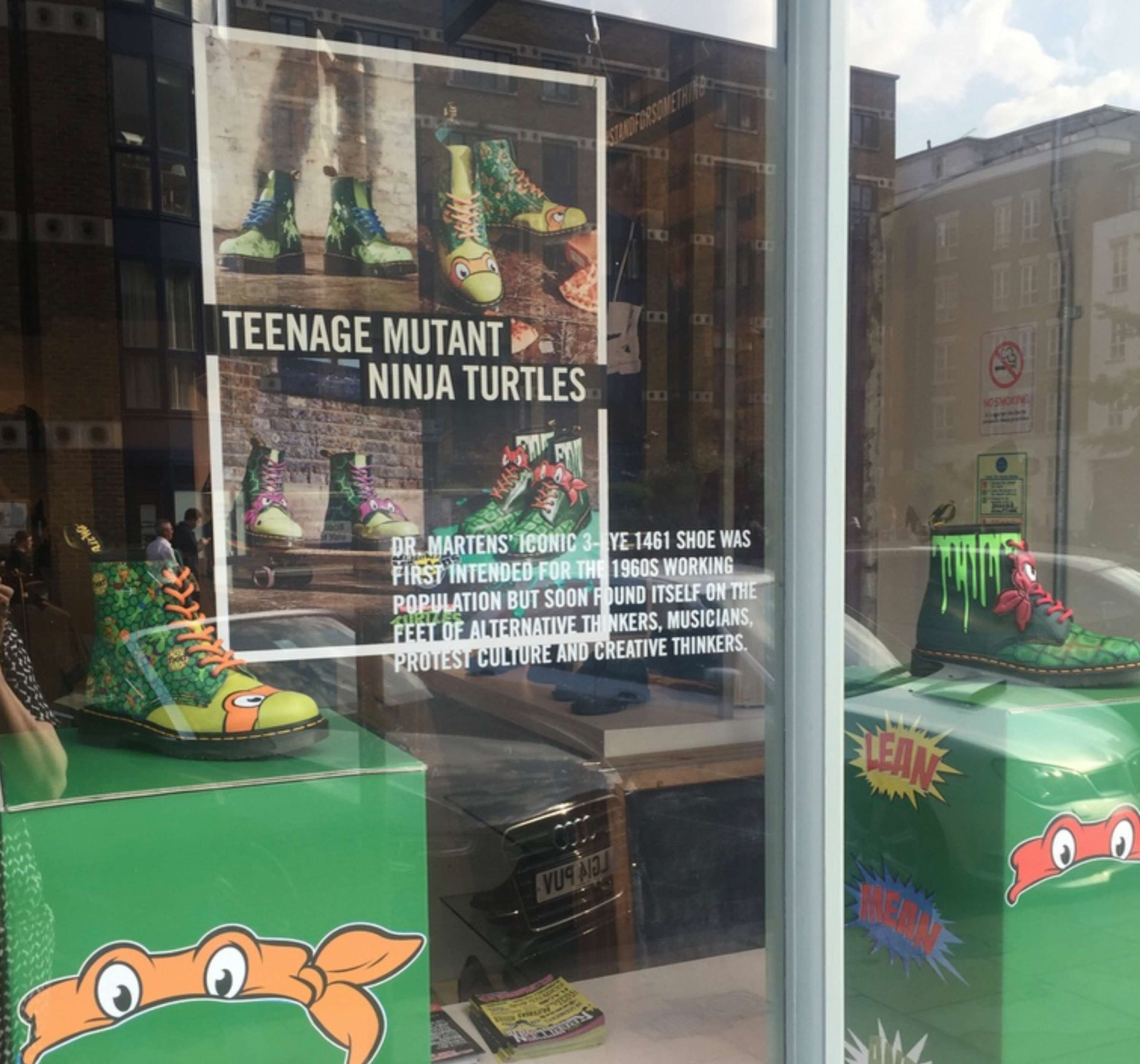 Dr Martens x TMNT by Tracey Cleland