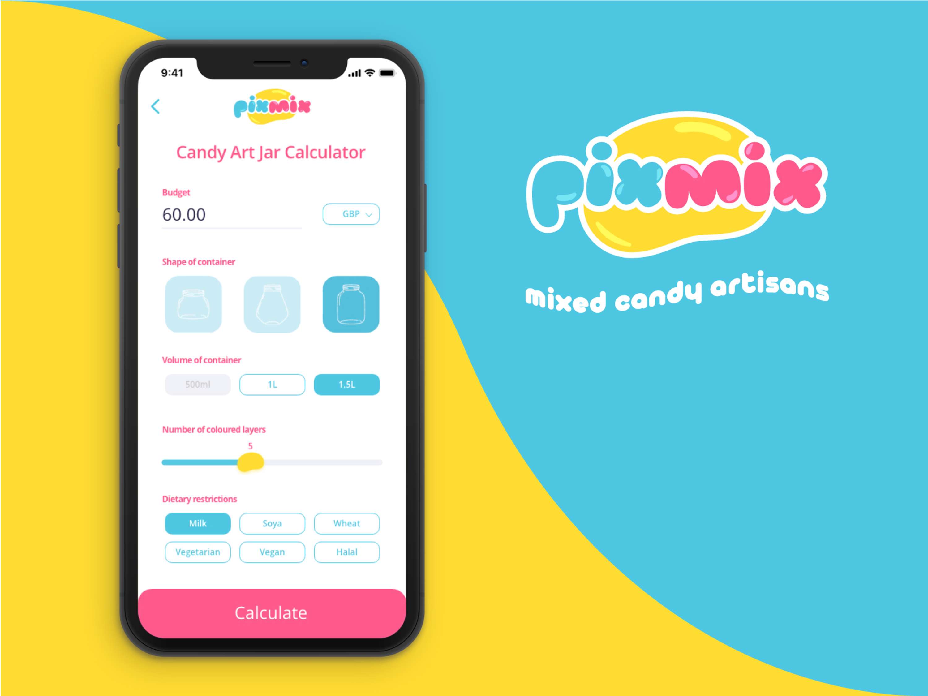 Daily UI 004 - Calculator by Ben Hoath