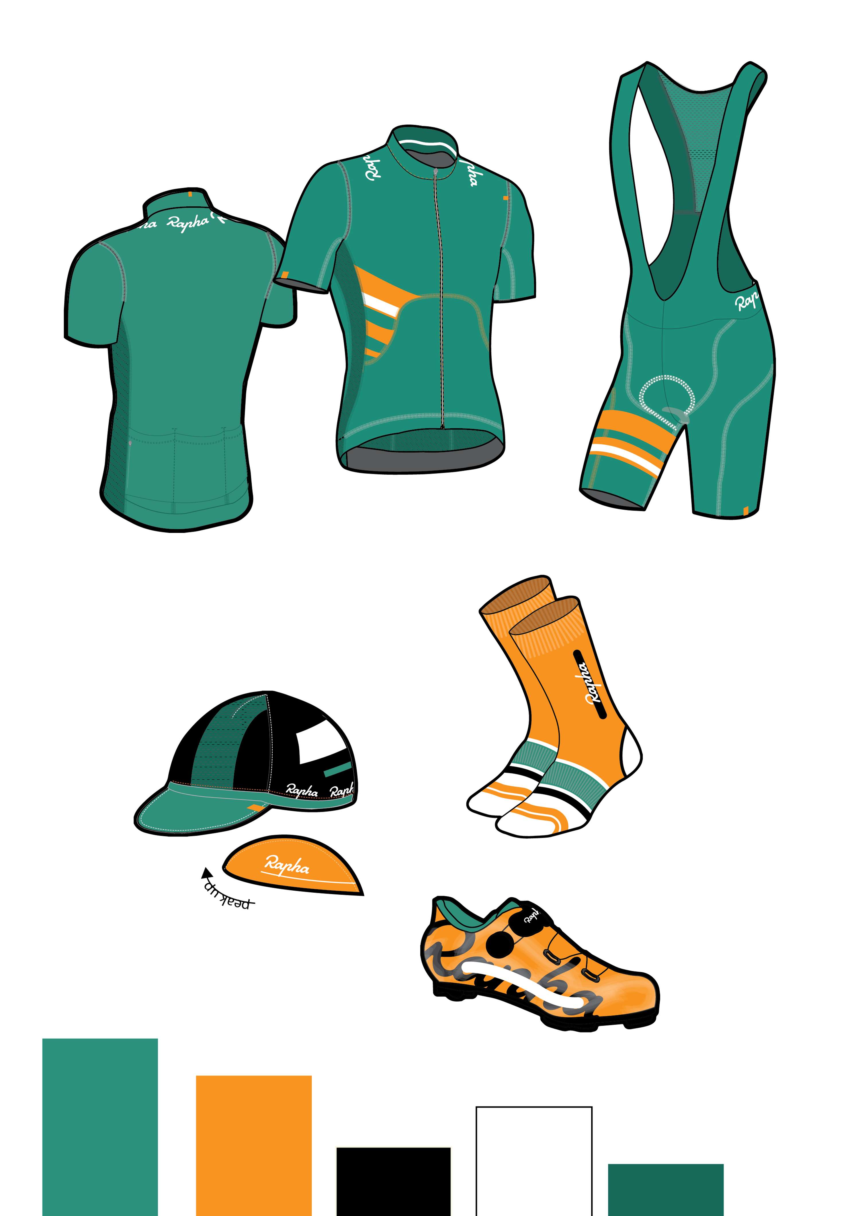 Self Directed Rapha project by Kim Ruiz