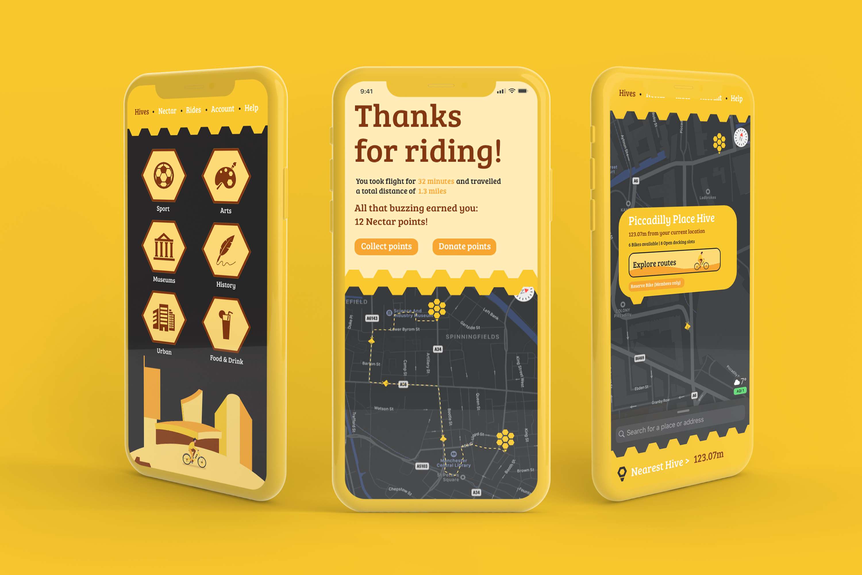 Bee Bikes by Tom Rogers