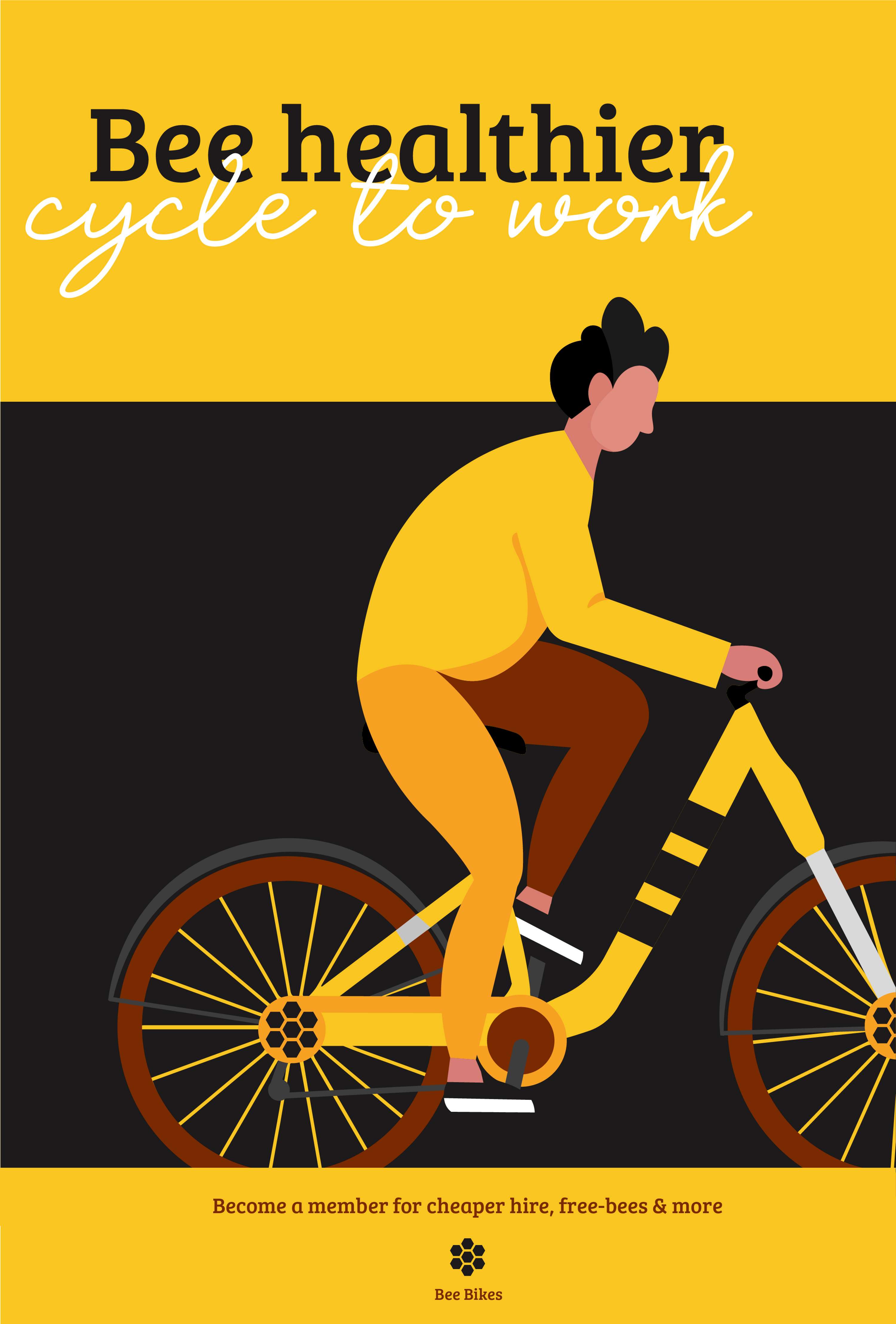 Bee Bikes by Tom Rogers