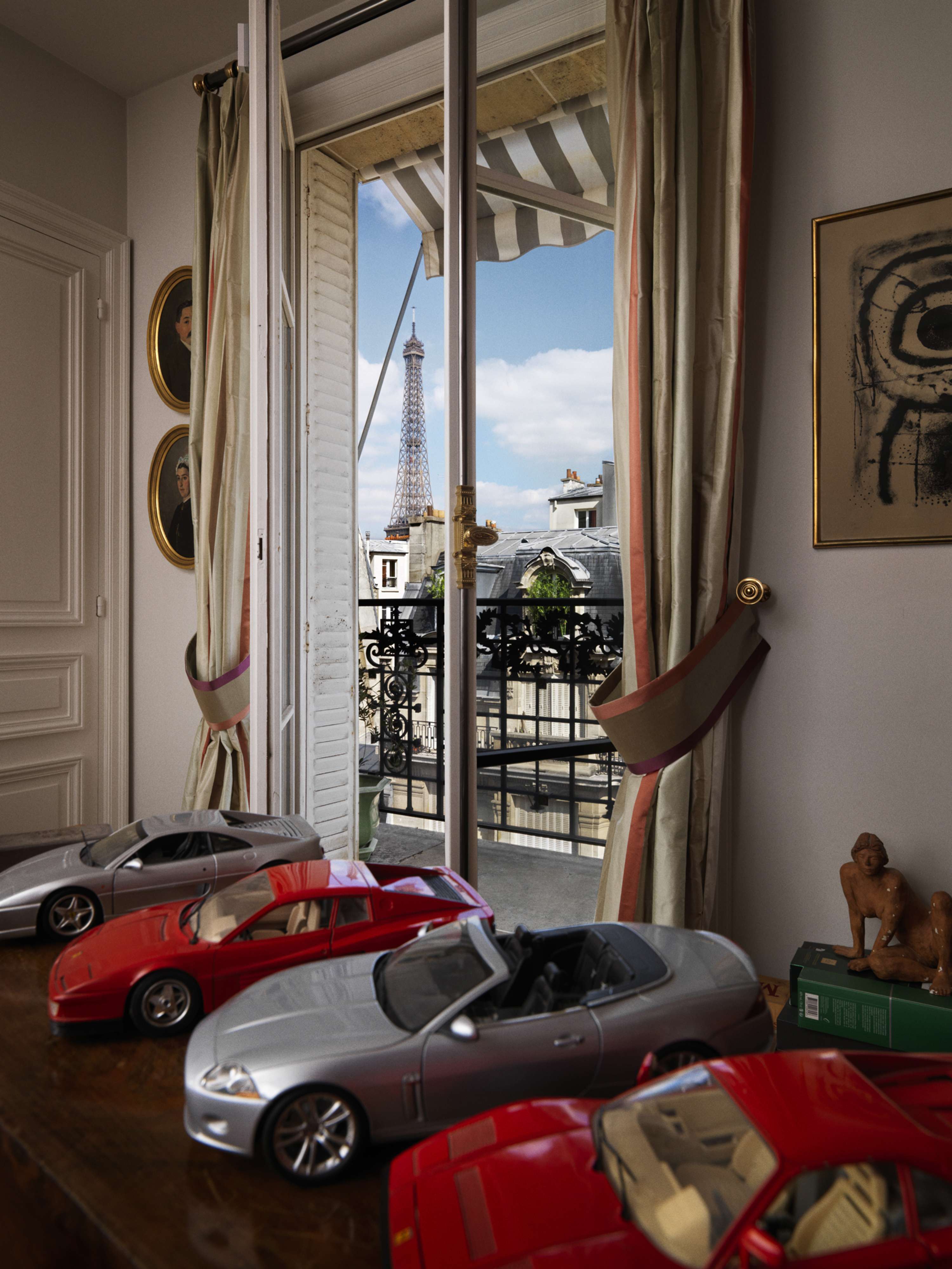 Tour Eiffel by jasper white