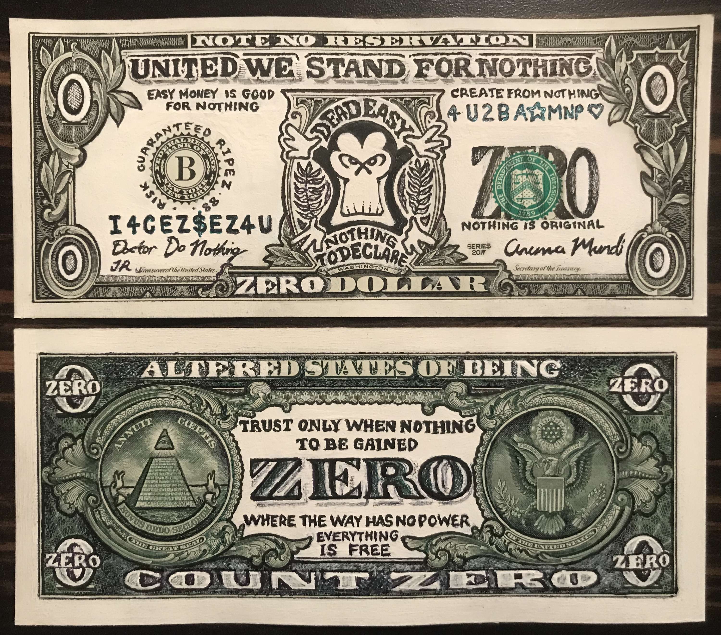 ZeroDollar by James A. S. Rogers