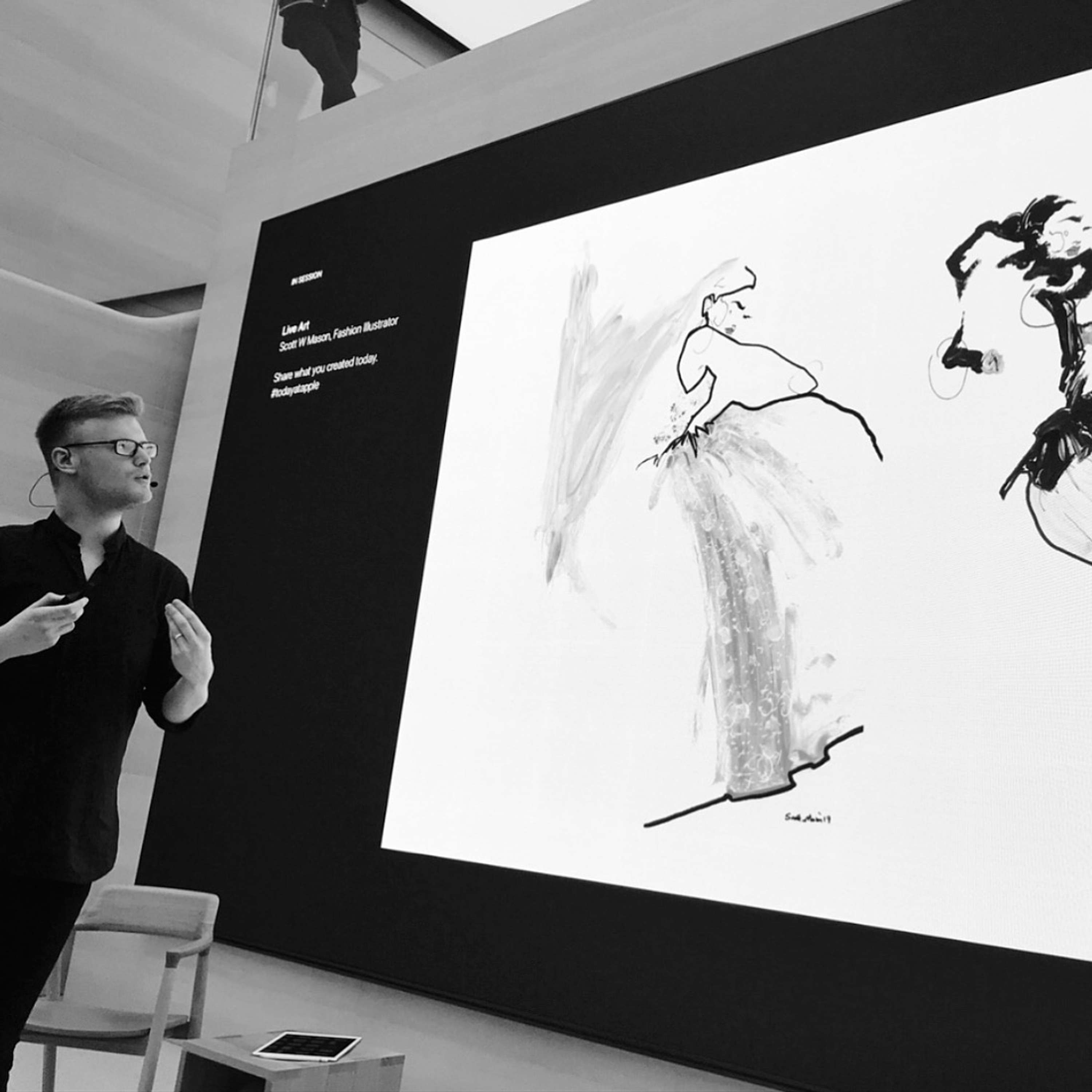 Today At Apple Sessions by Scott W Mason