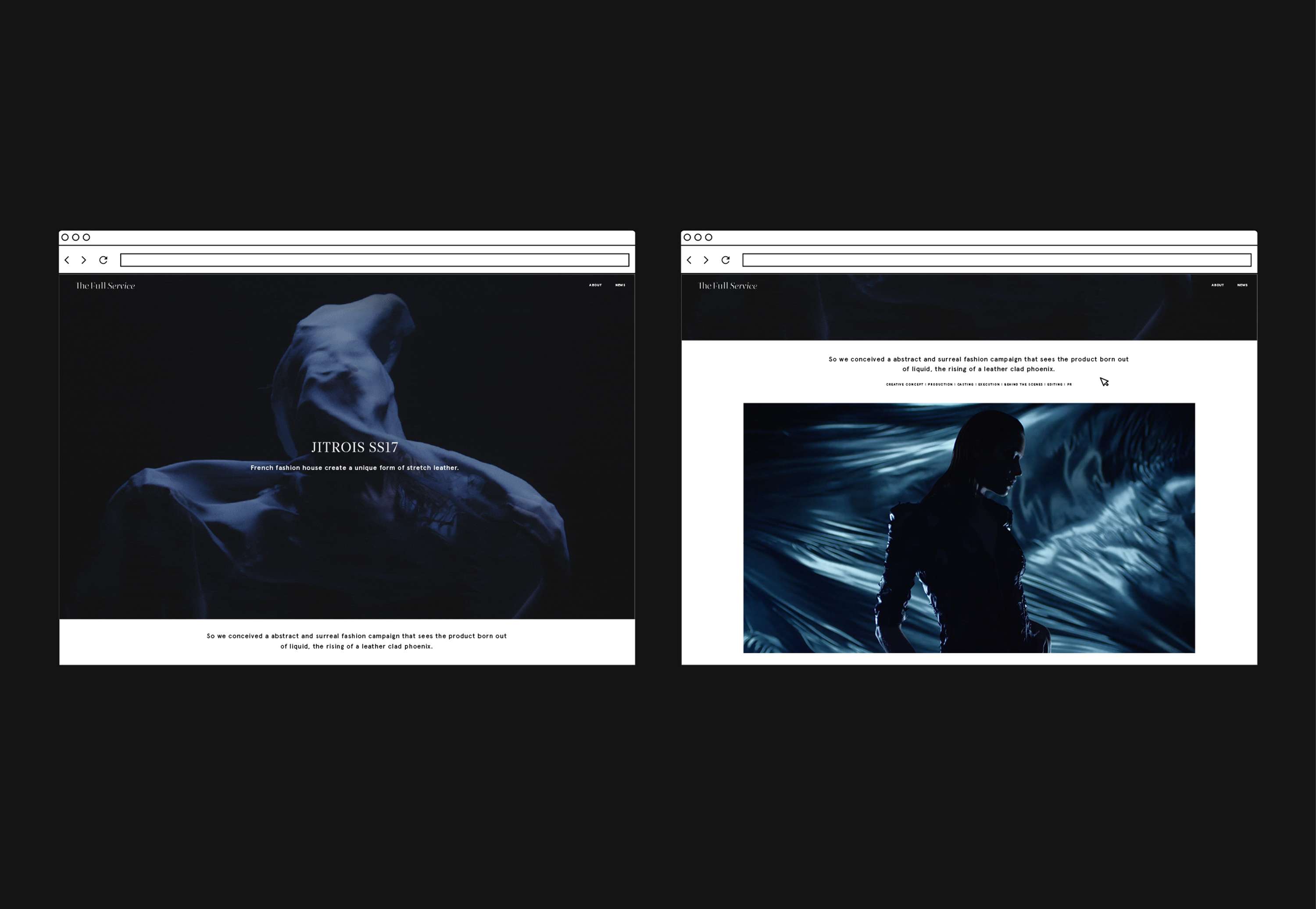 The Full Service Website by Hannah Lee