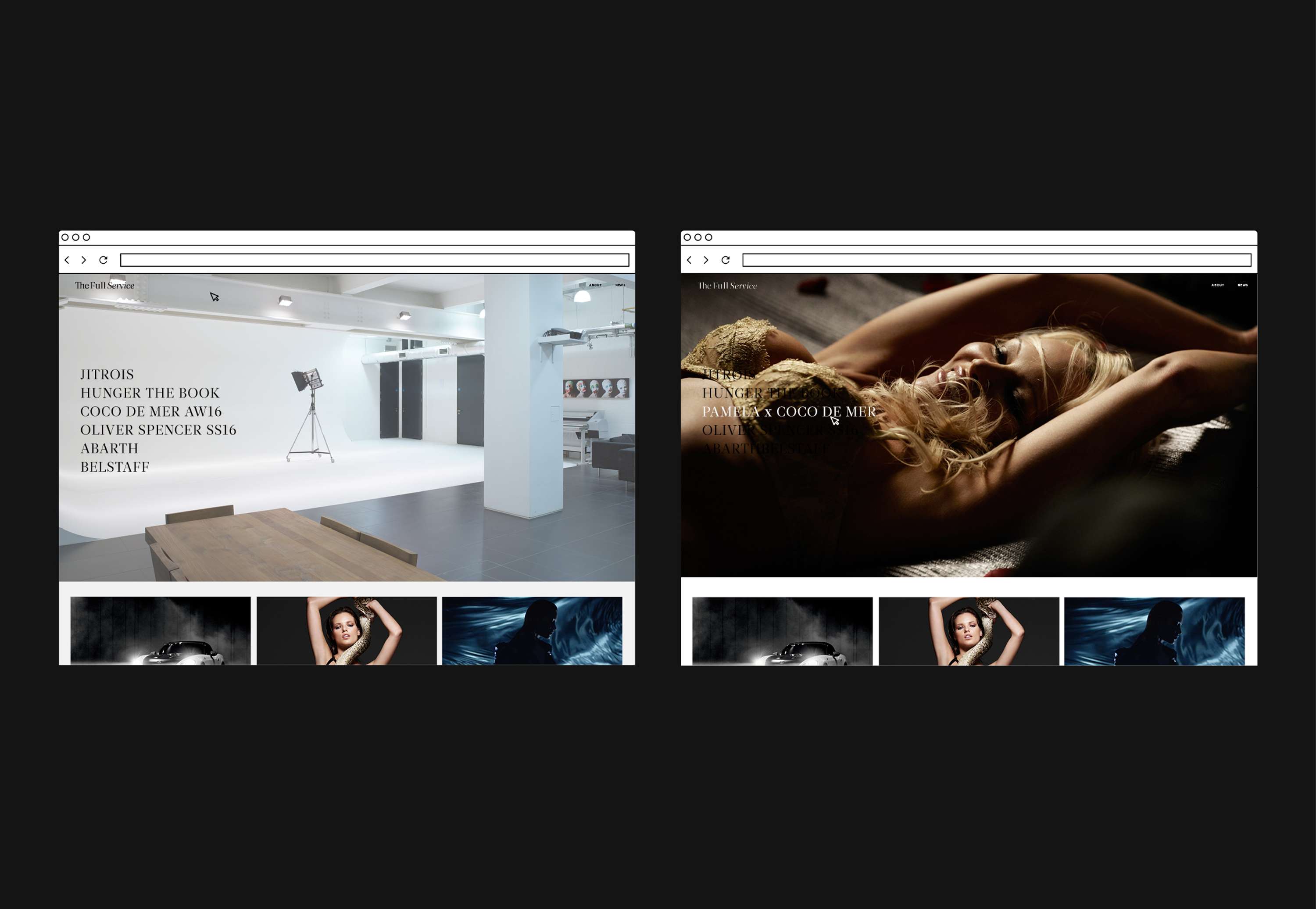 The Full Service Website by Hannah Lee