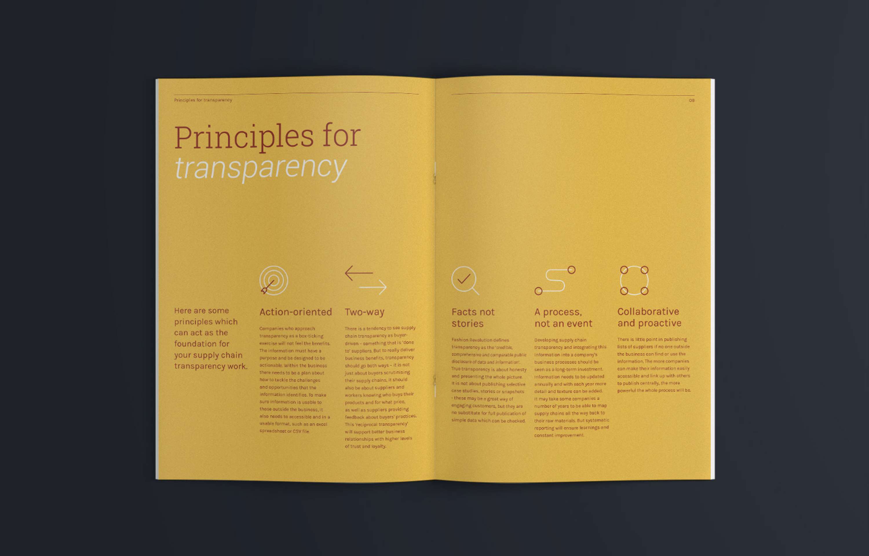 Traidcraft Transparency Guide by Heather Knight