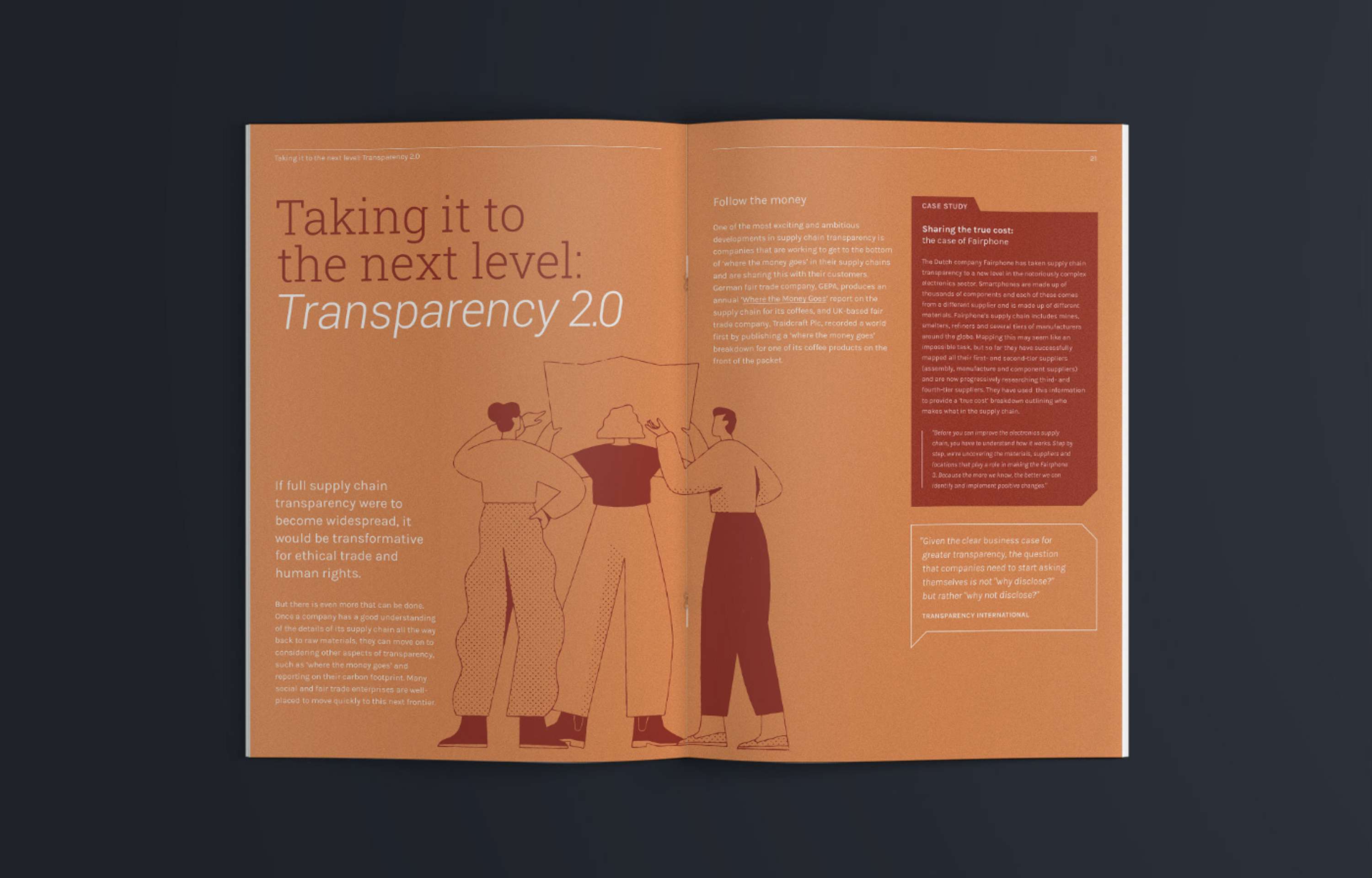 Traidcraft Transparency Guide by Heather Knight