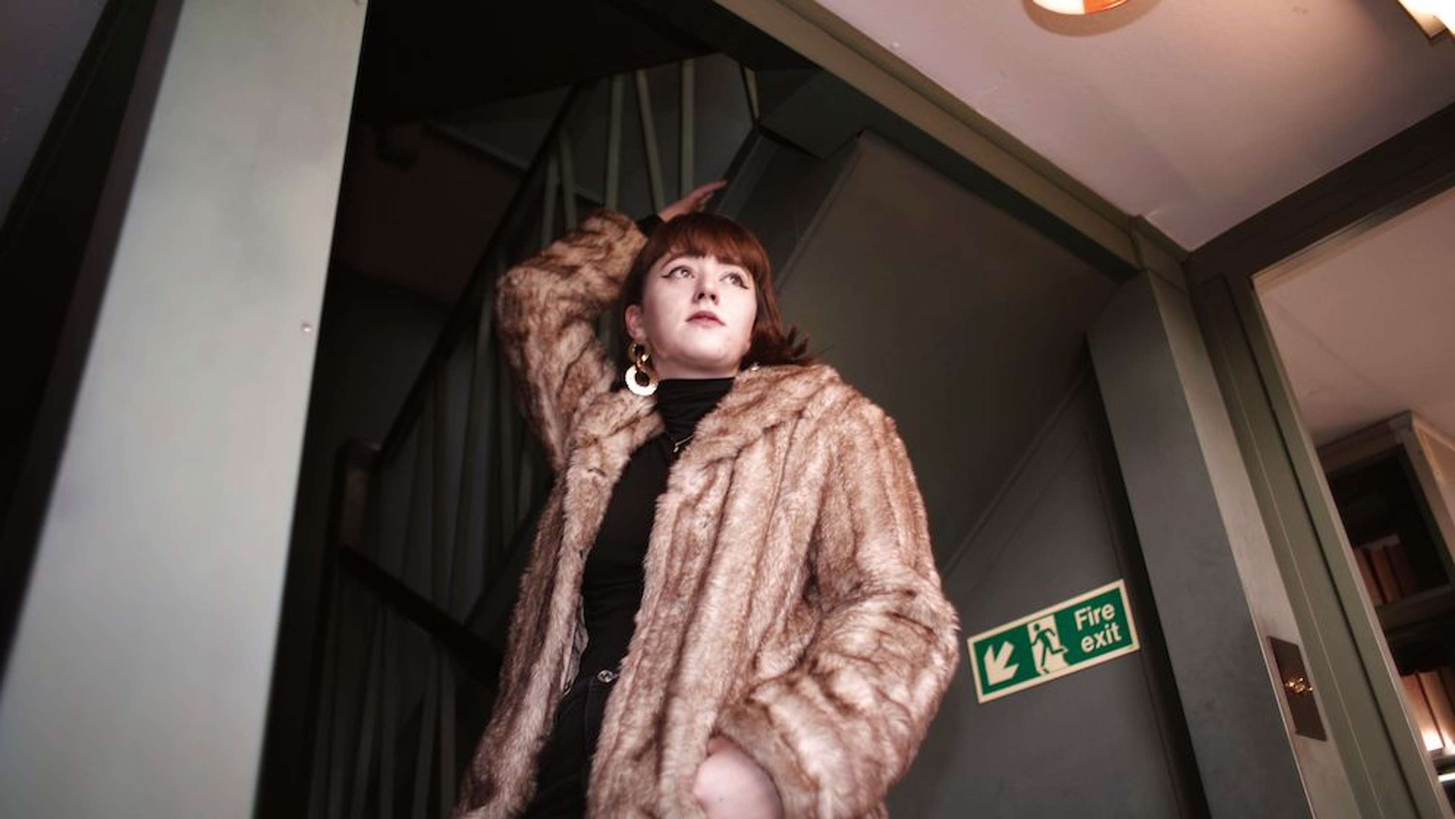 Photoshoot in Cambridge University Library by Sophie Coldicott