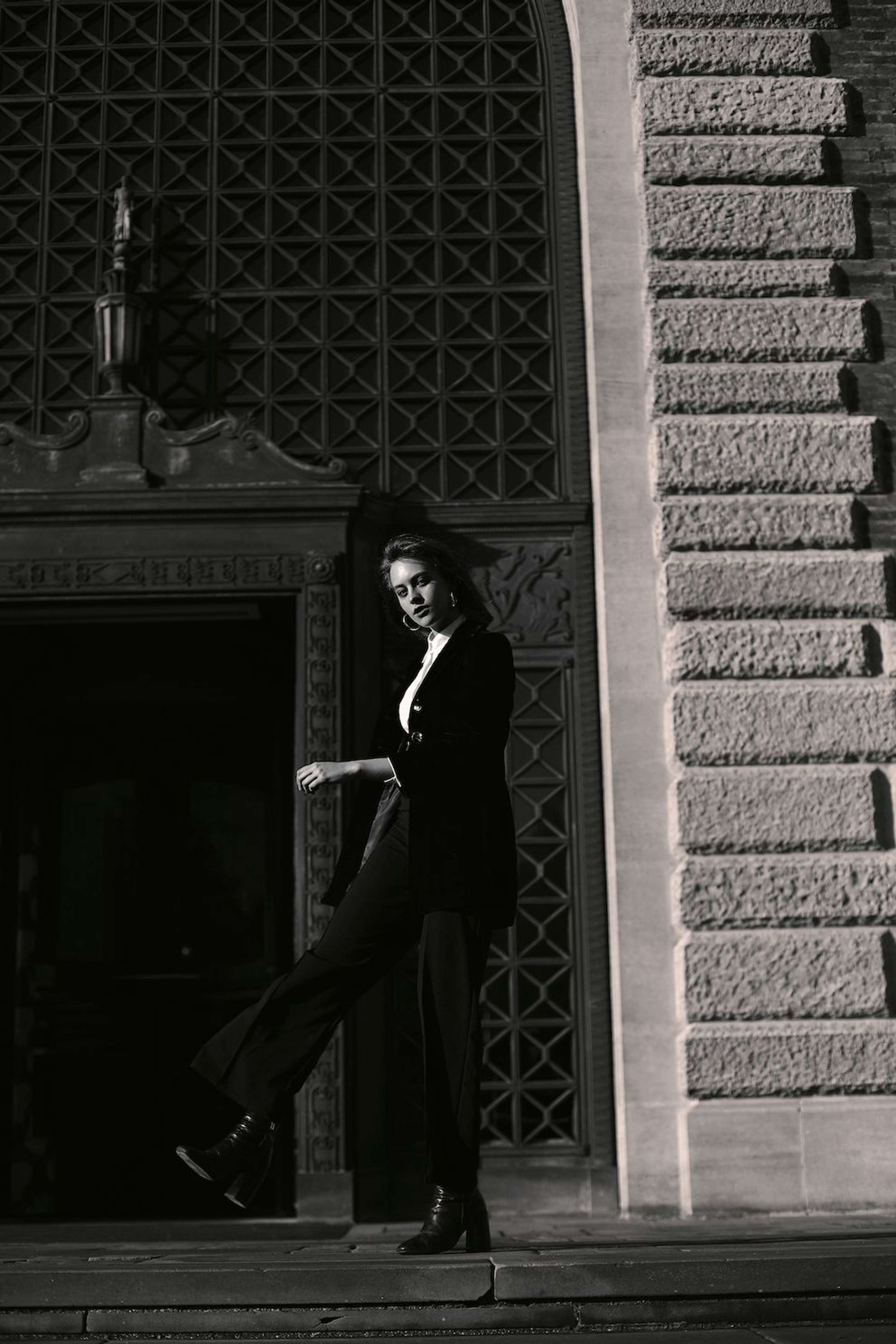 Photoshoot in Cambridge University Library by Sophie Coldicott
