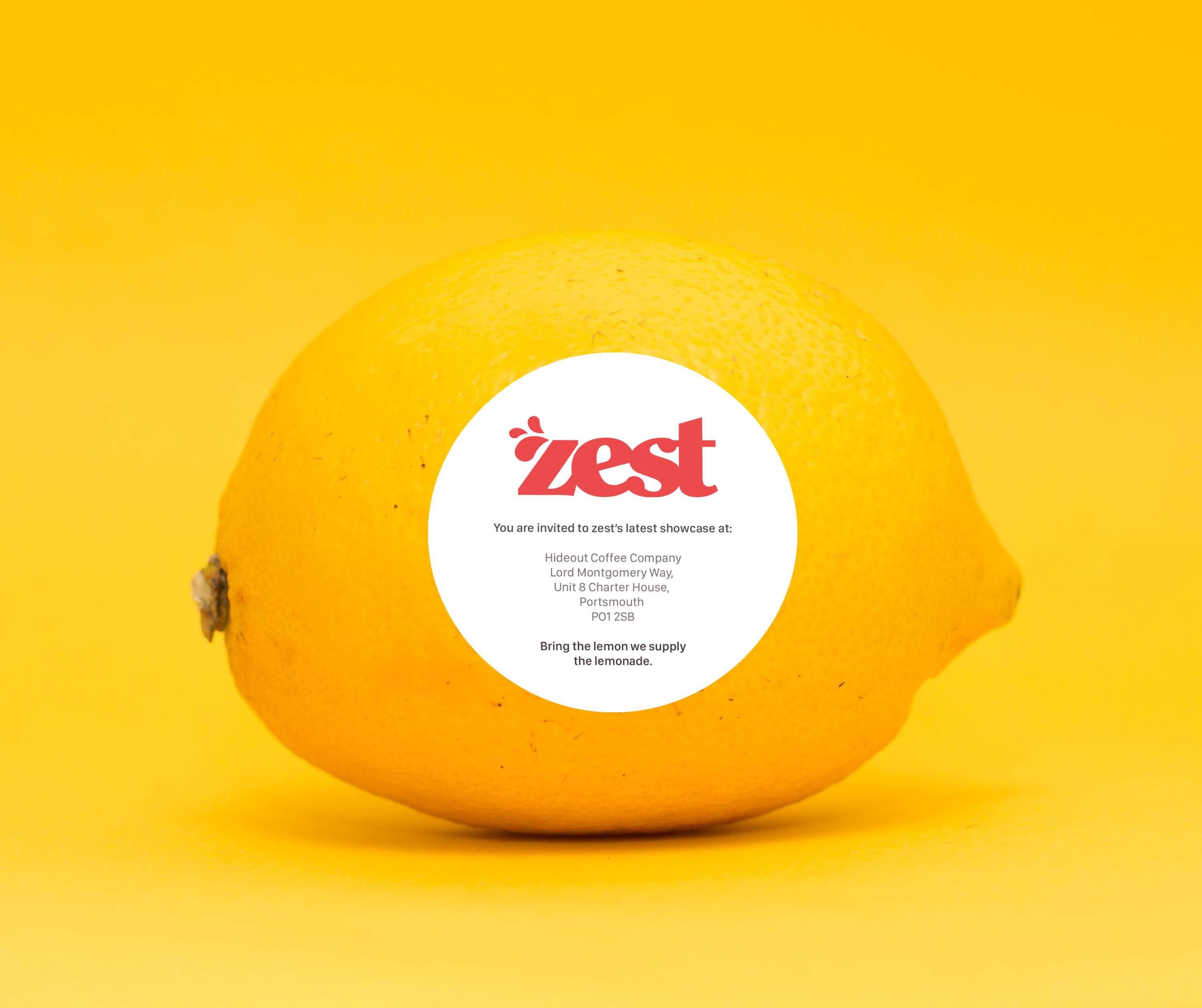 Branding and Identity | zest by Emma Brookes