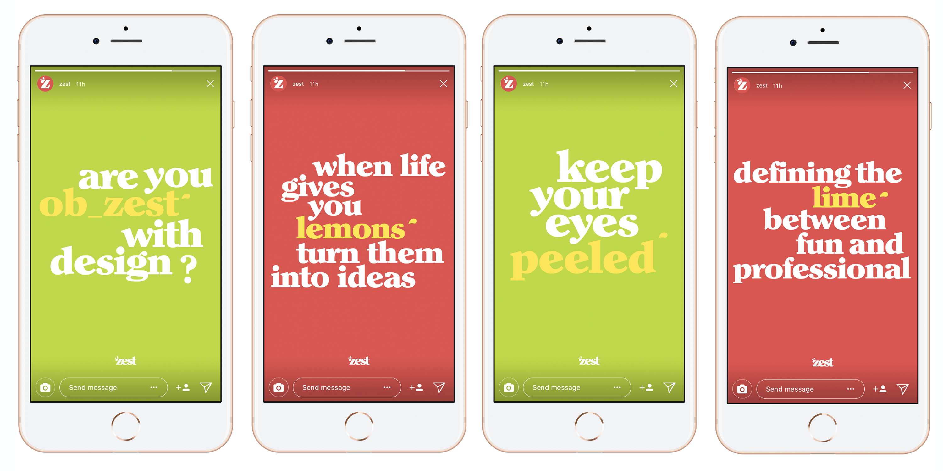 Branding and Identity | zest by Emma Brookes