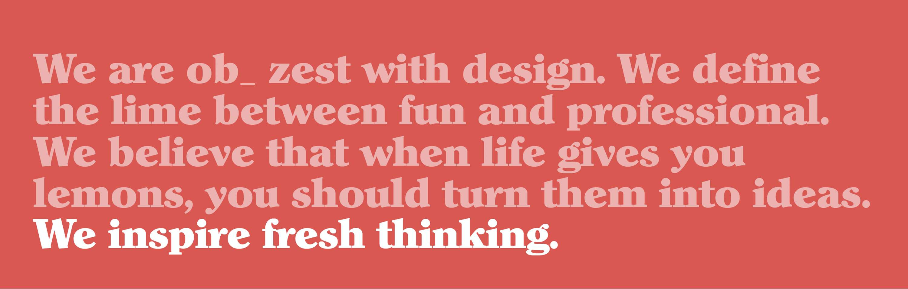 Branding and Identity | zest by Emma Brookes