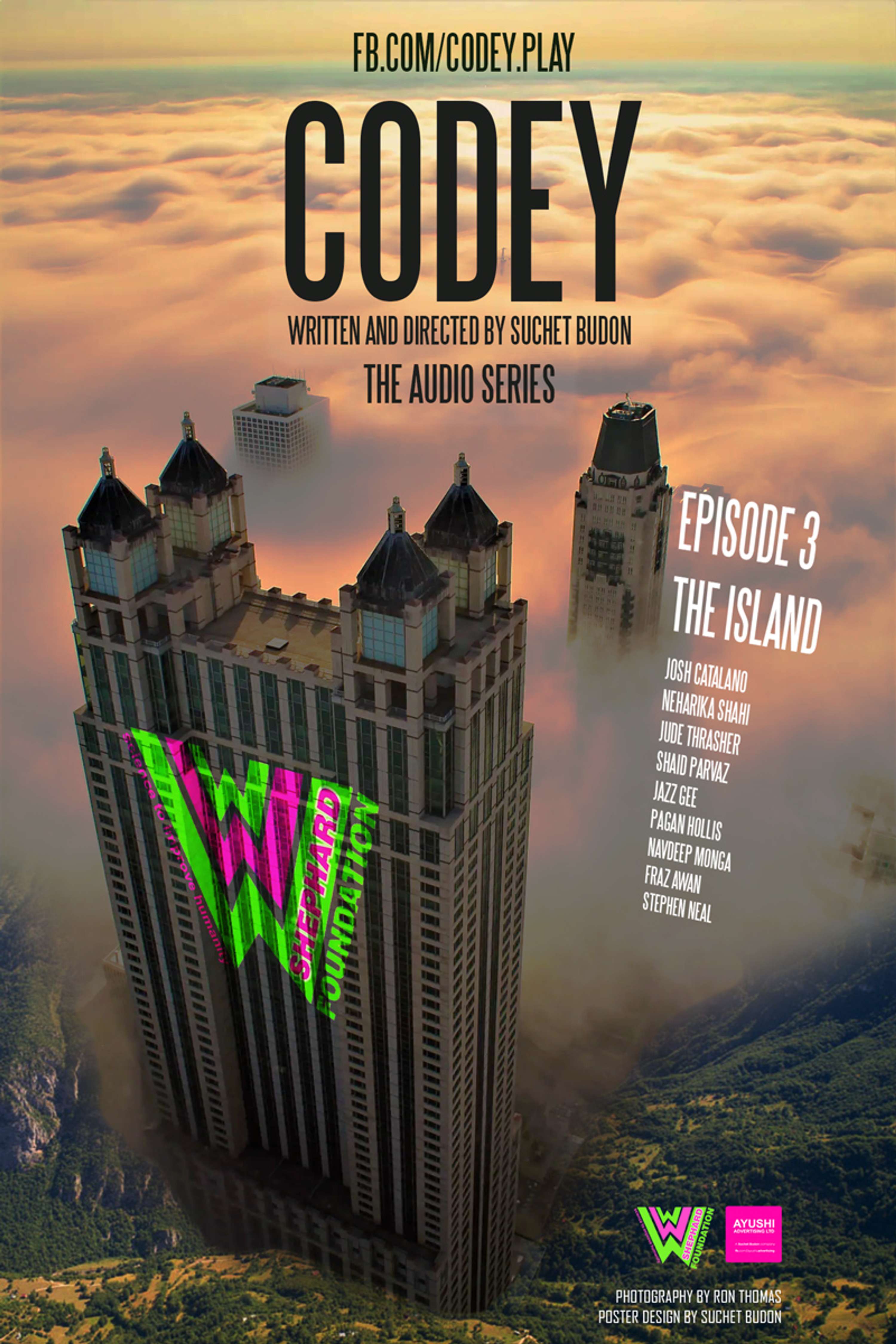 CODEY: THE AUDIO DRAMA WRITTEN AND DIRECTED BY SUCHET BUDON by Suchet Budon