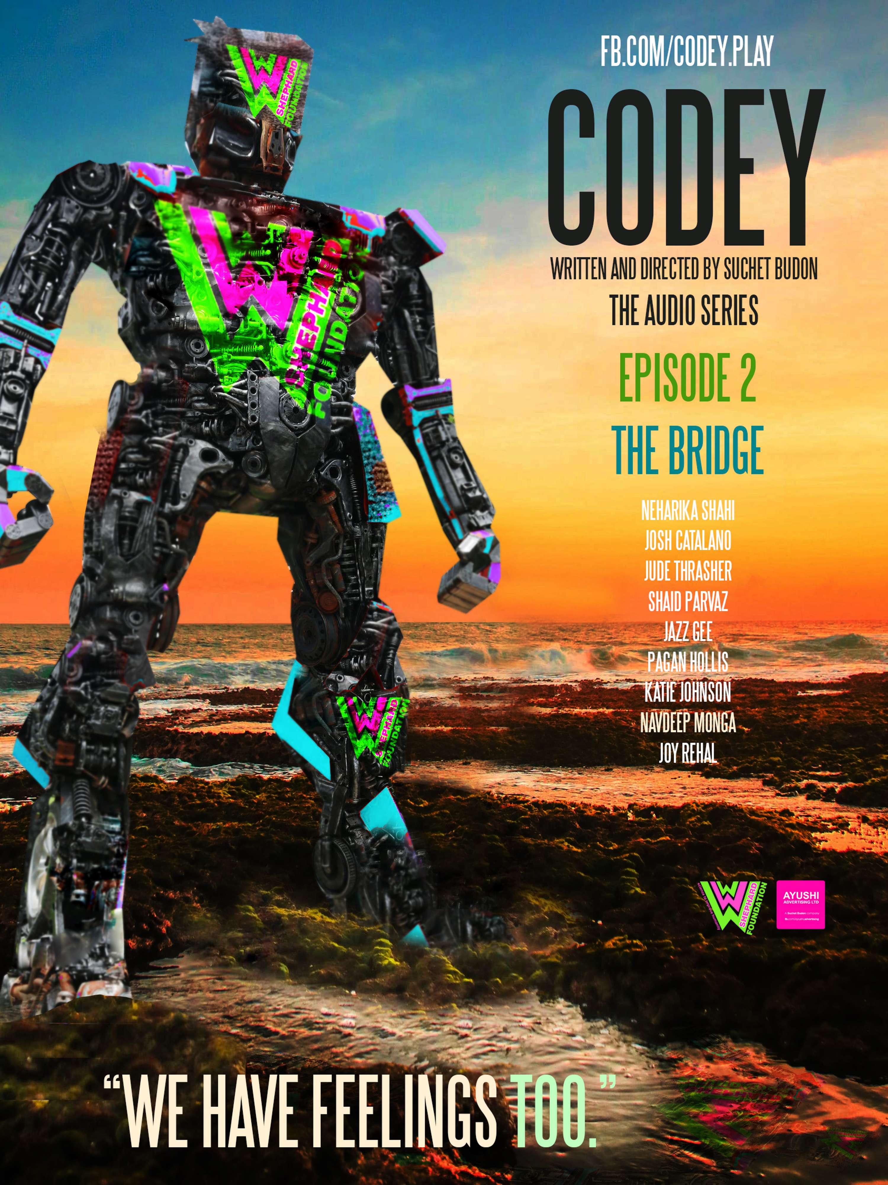 CODEY: THE AUDIO DRAMA WRITTEN AND DIRECTED BY SUCHET BUDON by Suchet Budon