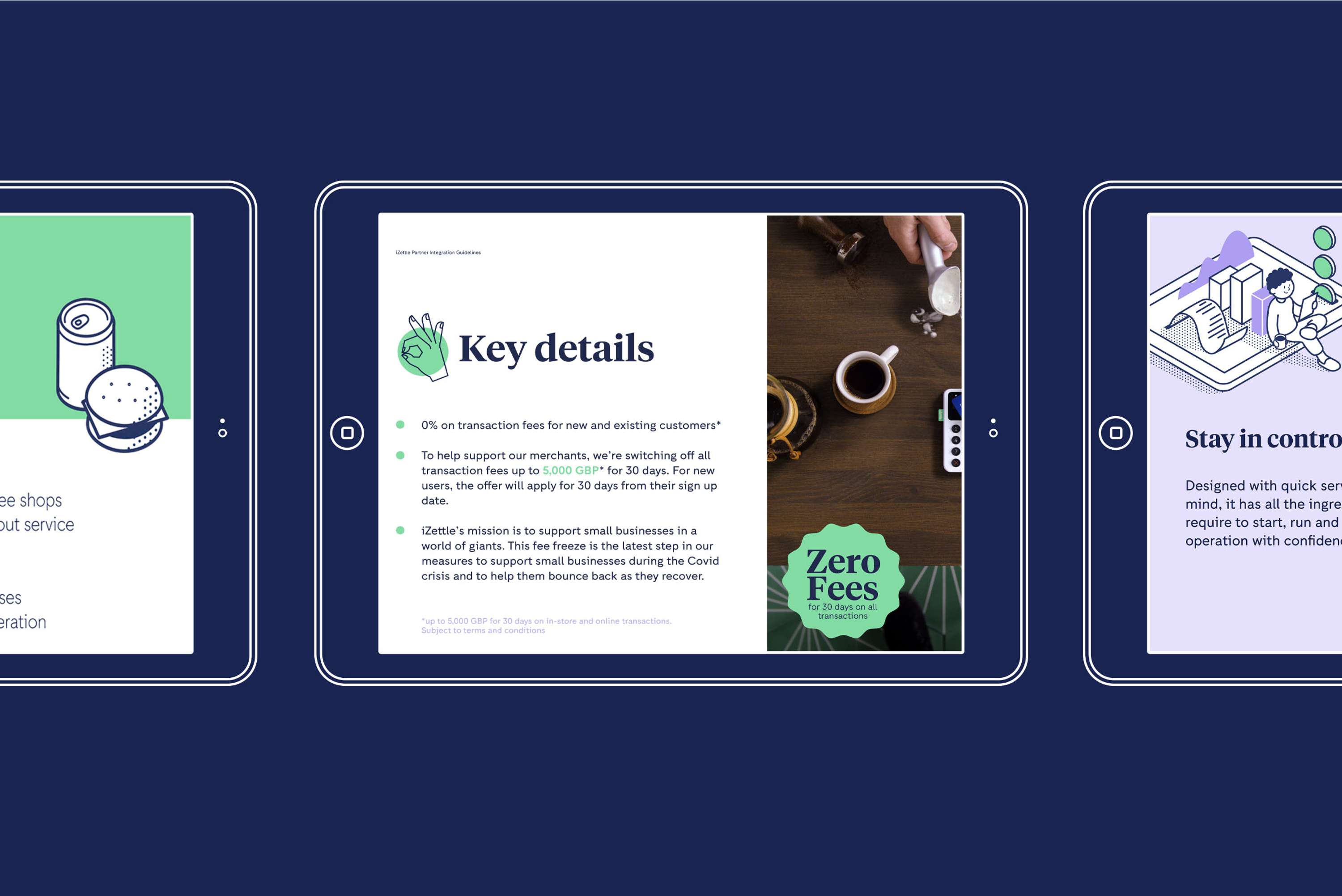 Zero Fees Campaign - iZettle by Sophie Riano