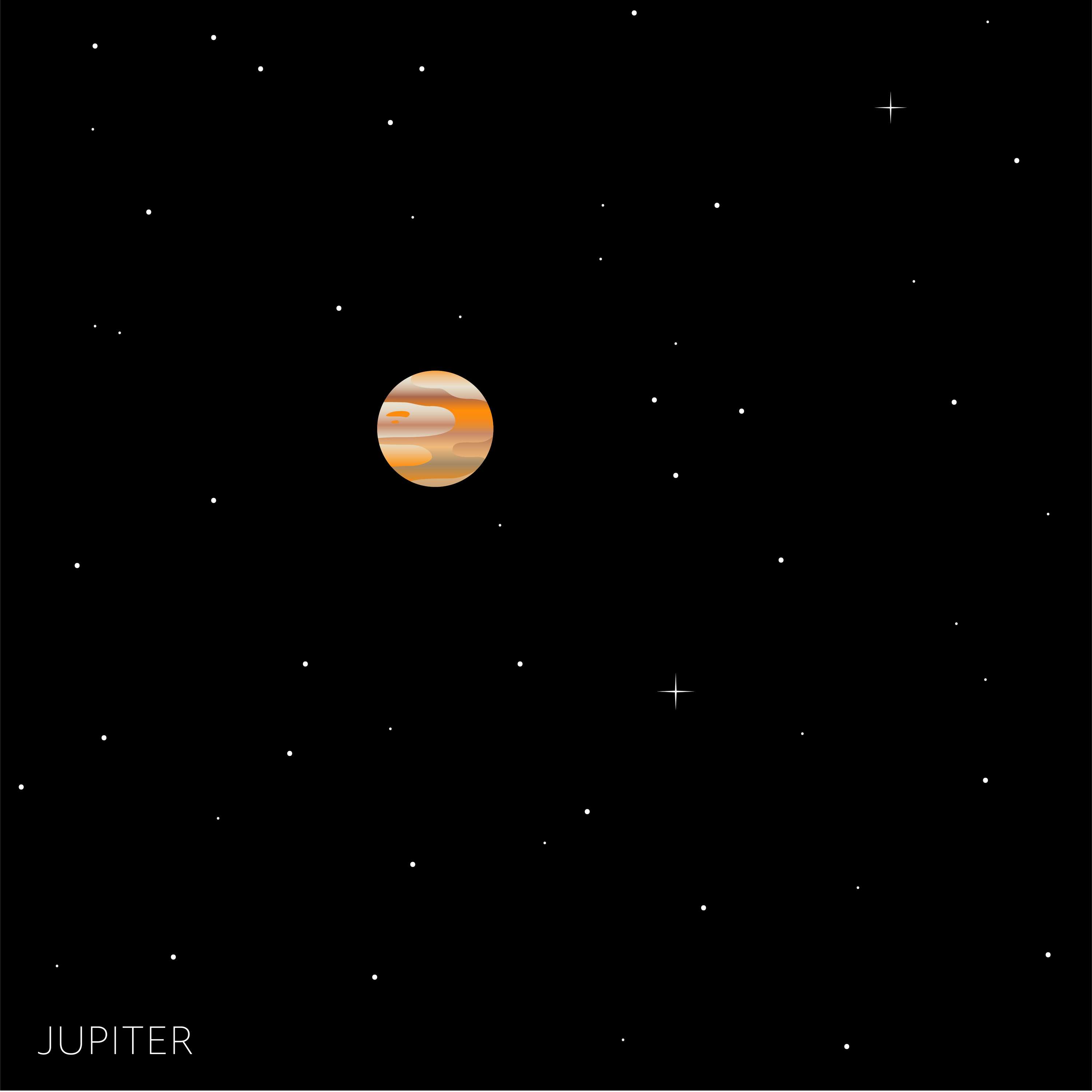 Digital Illustrations: Tiny Planets by Cicely Oreffo