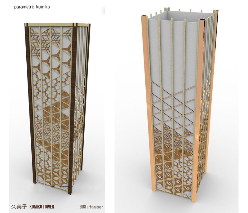 Kumiko Tower by Svetla Popova
