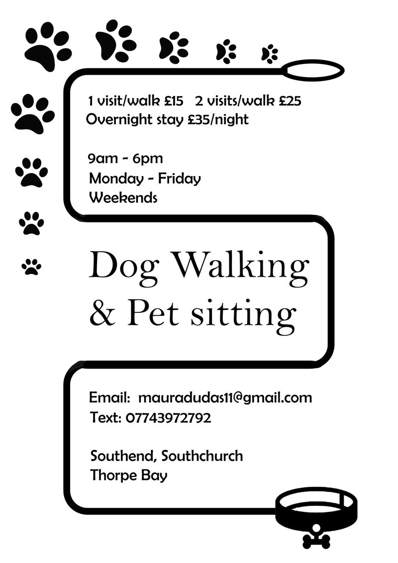 Dog Walking Leaflets No.2 by Maura Dudas