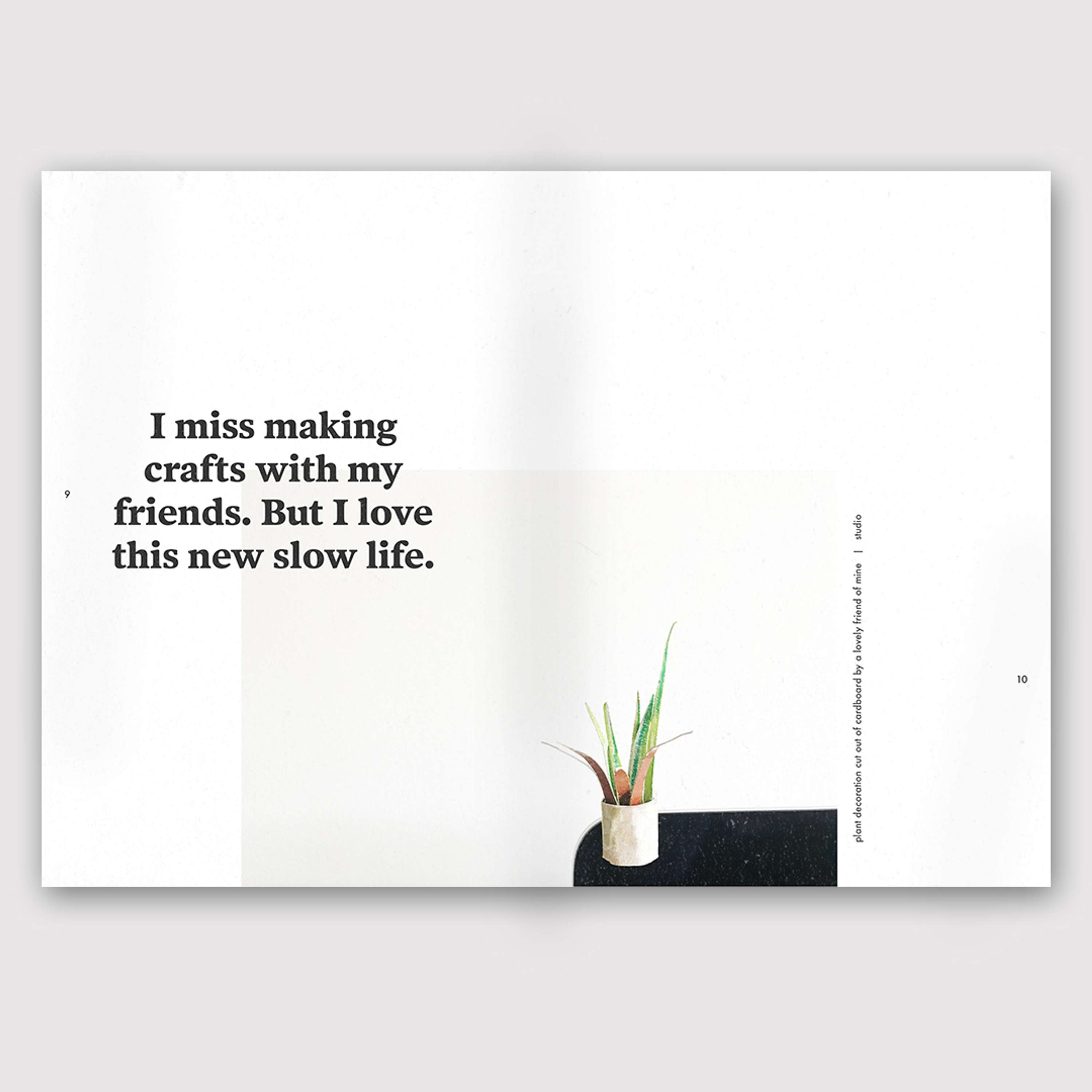 Lockdown Zine by Ina Arens