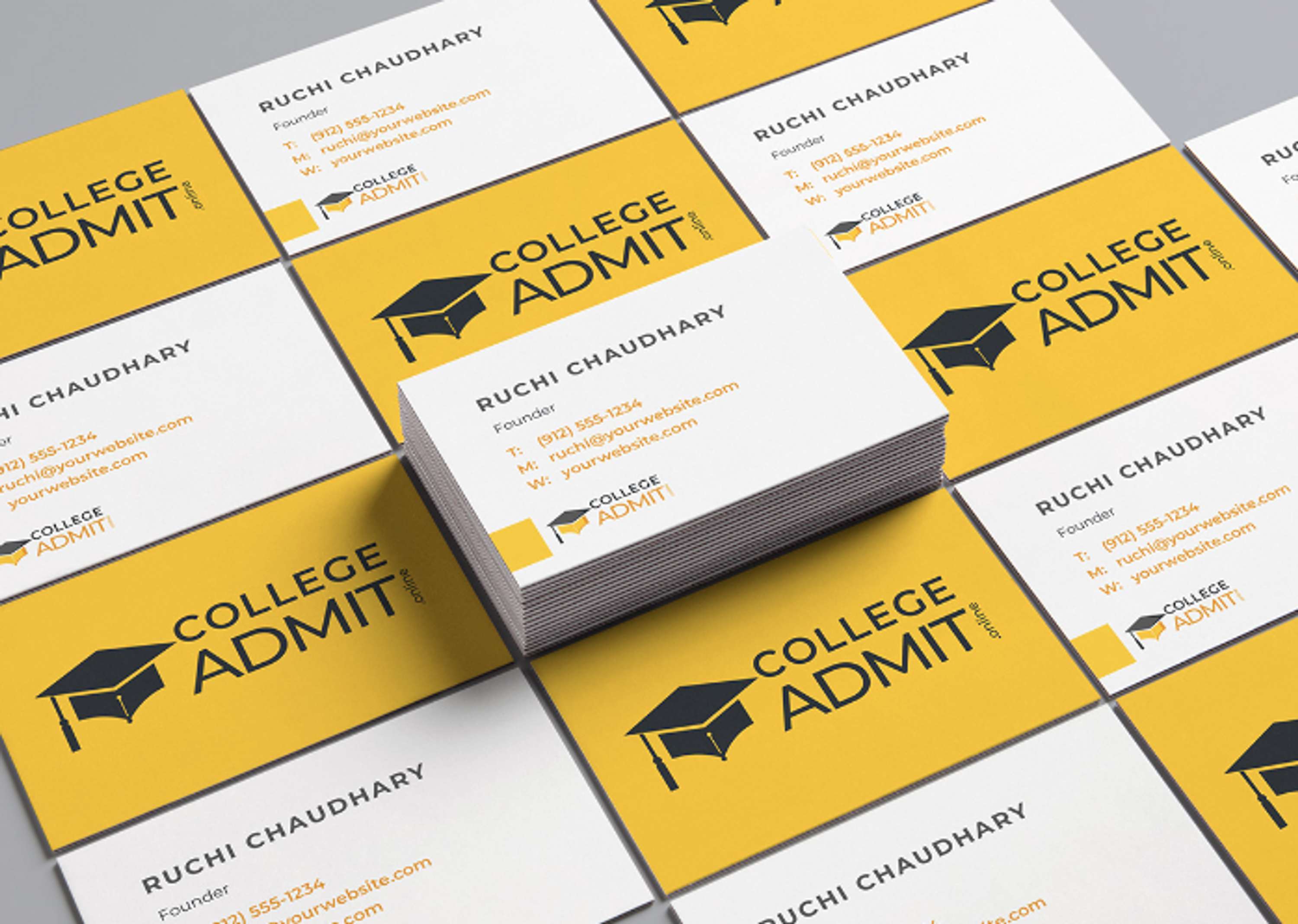 Logo Design and Branding for College Admit by Nandita Sampat
