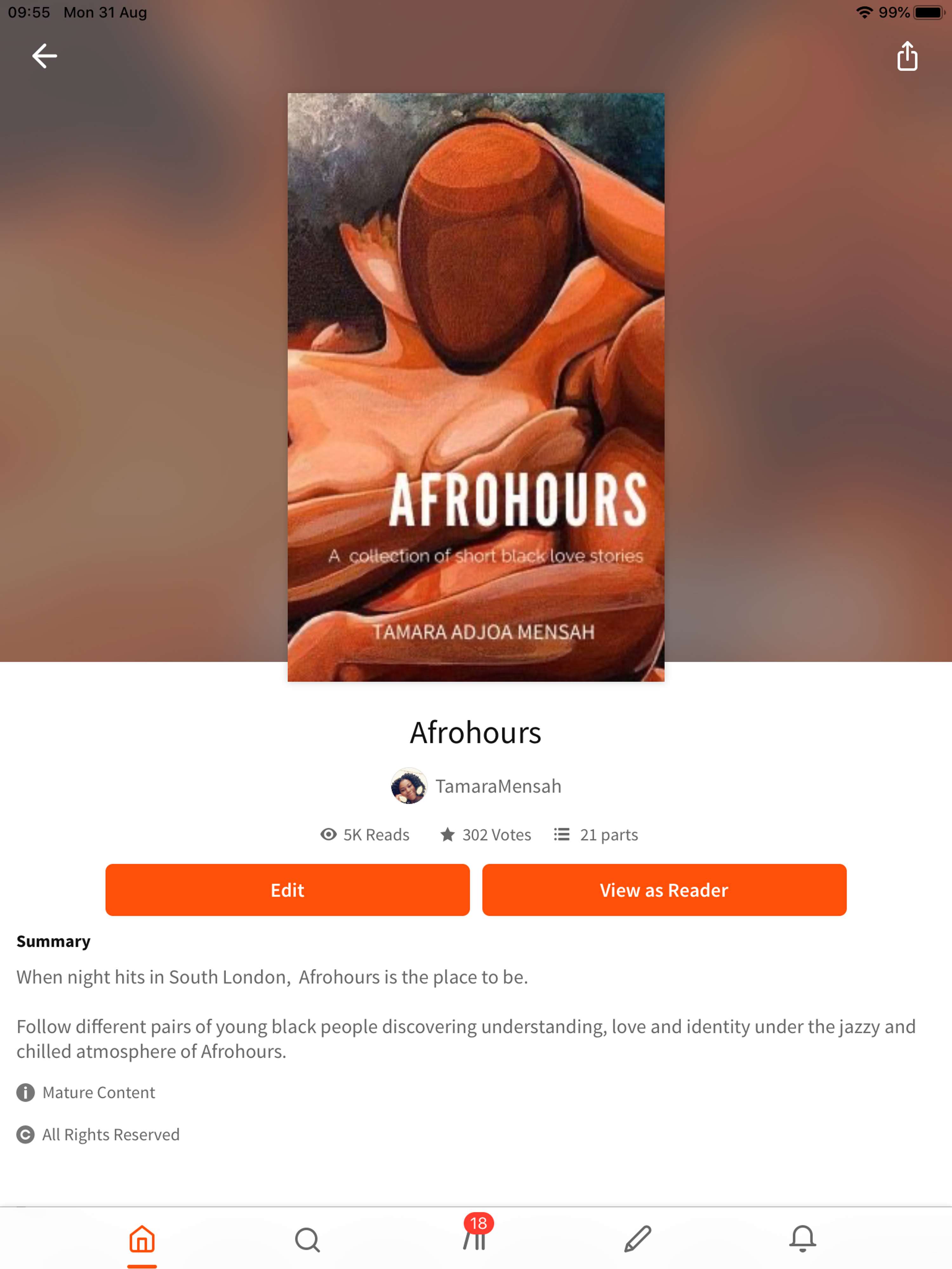 Afrohours by Brigid Tamara Mensah