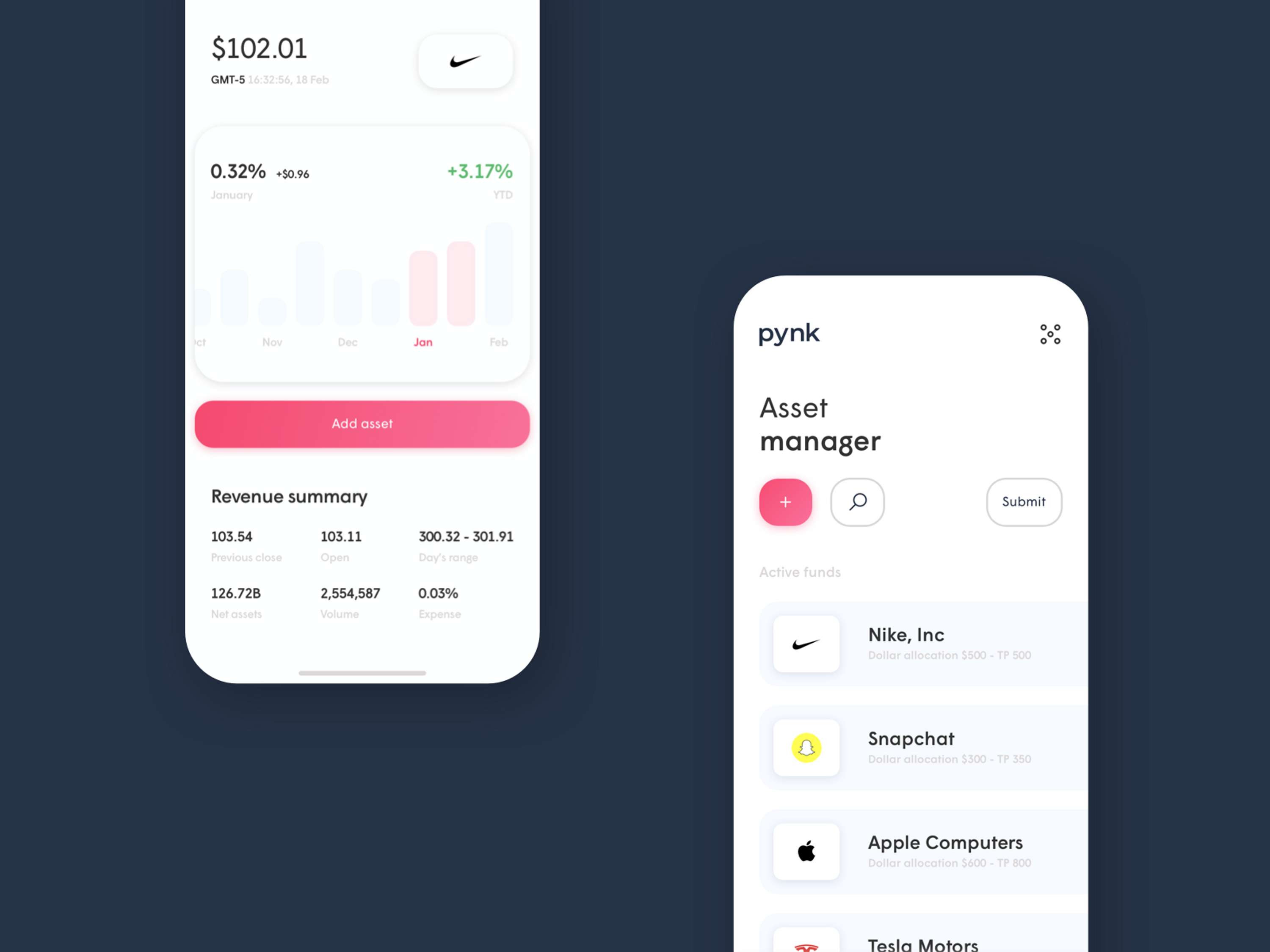 Pynk Branding and App by Joshua Willing